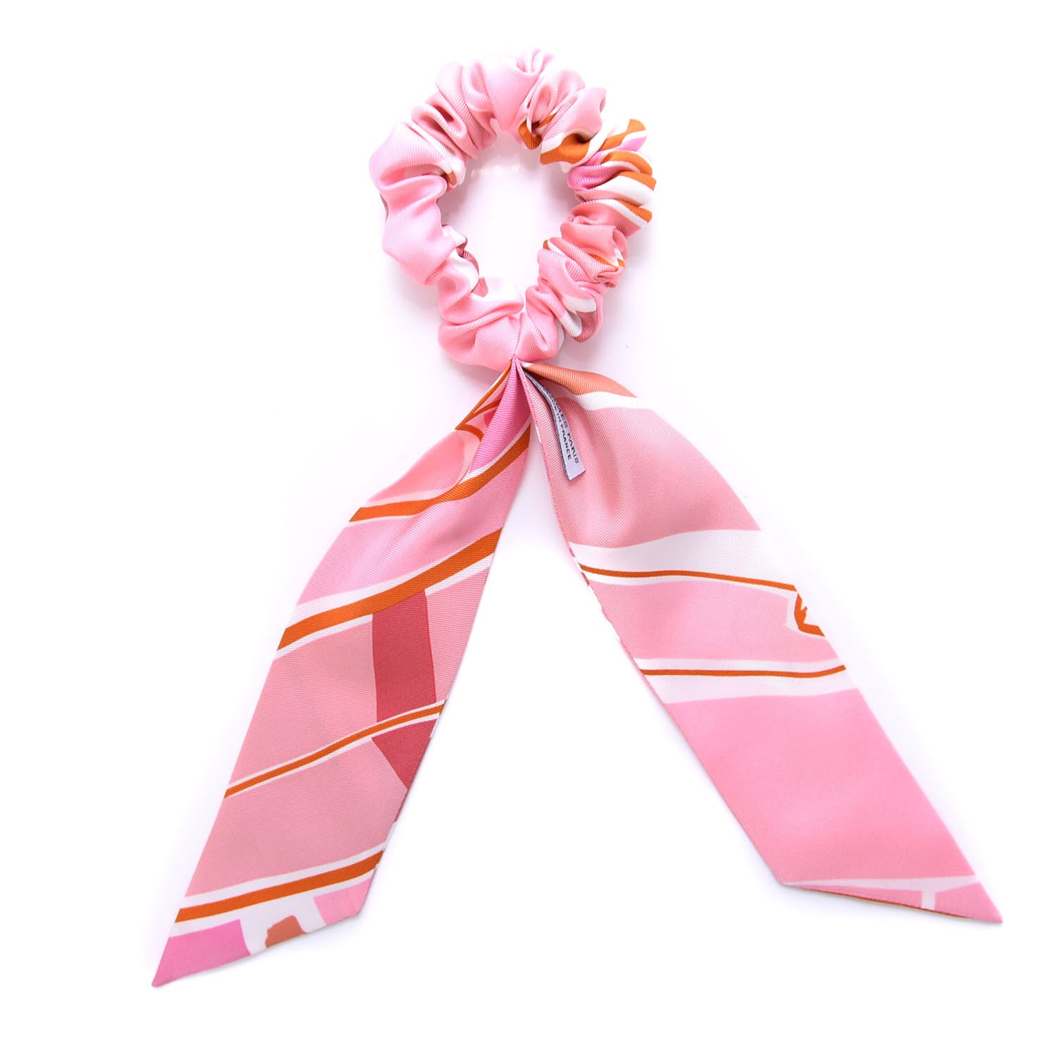 Hermes Silk Twilly Scrunchie 2 of 3