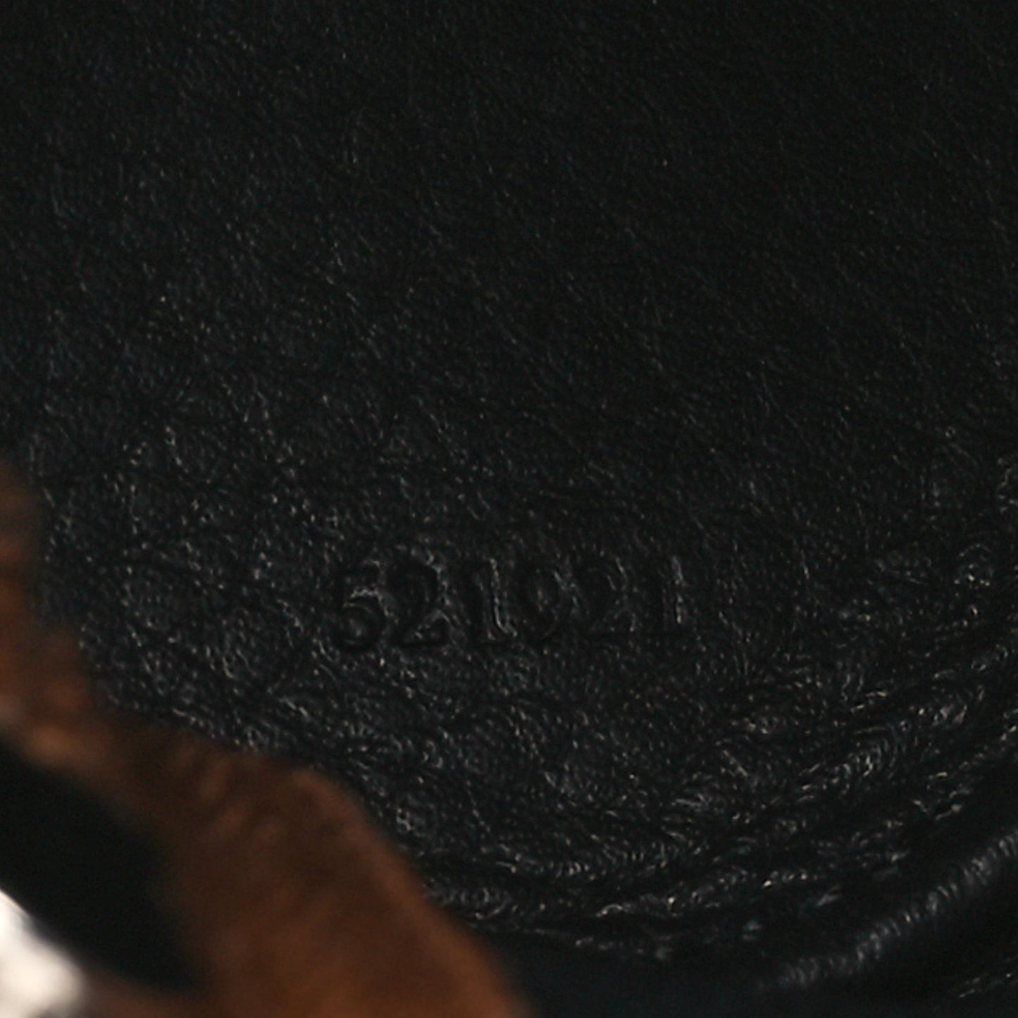 Calfskin Shearling Mini Bunny Western Crossbody Bag Walnut
