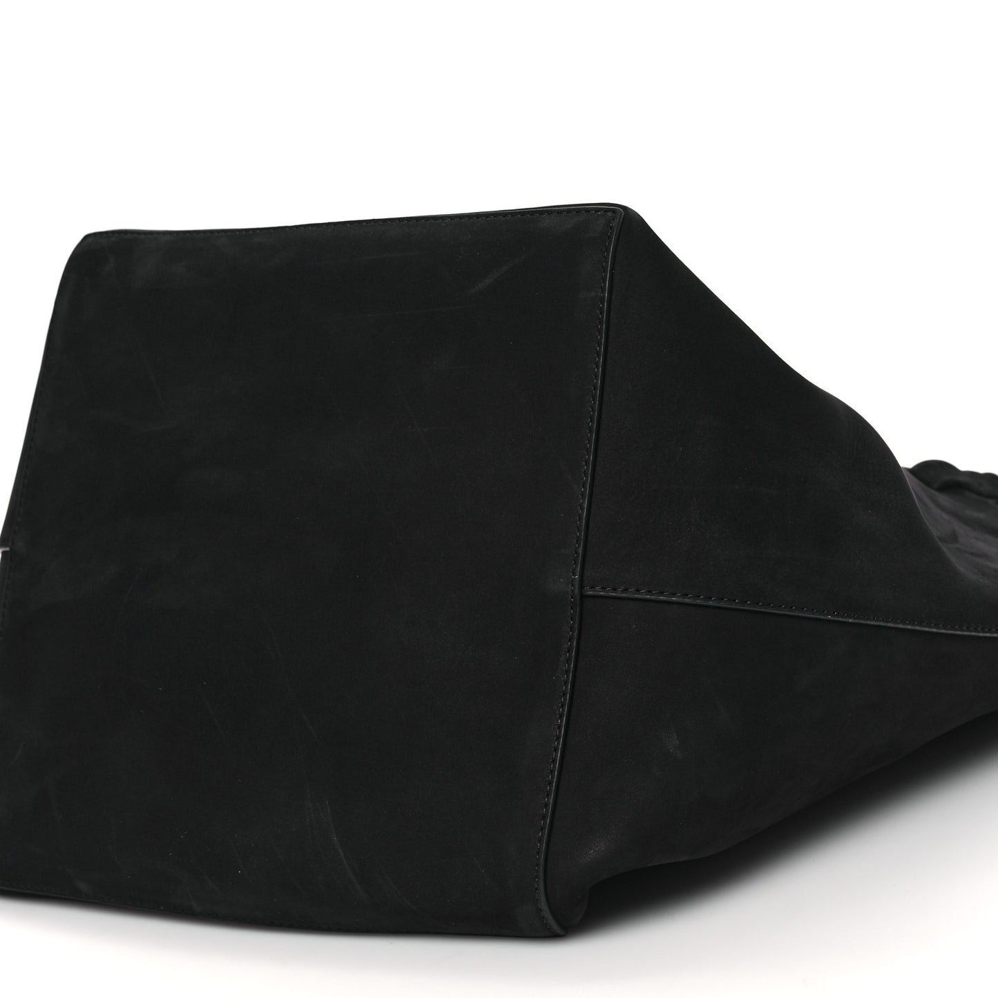 Suede Park Tote Three Black