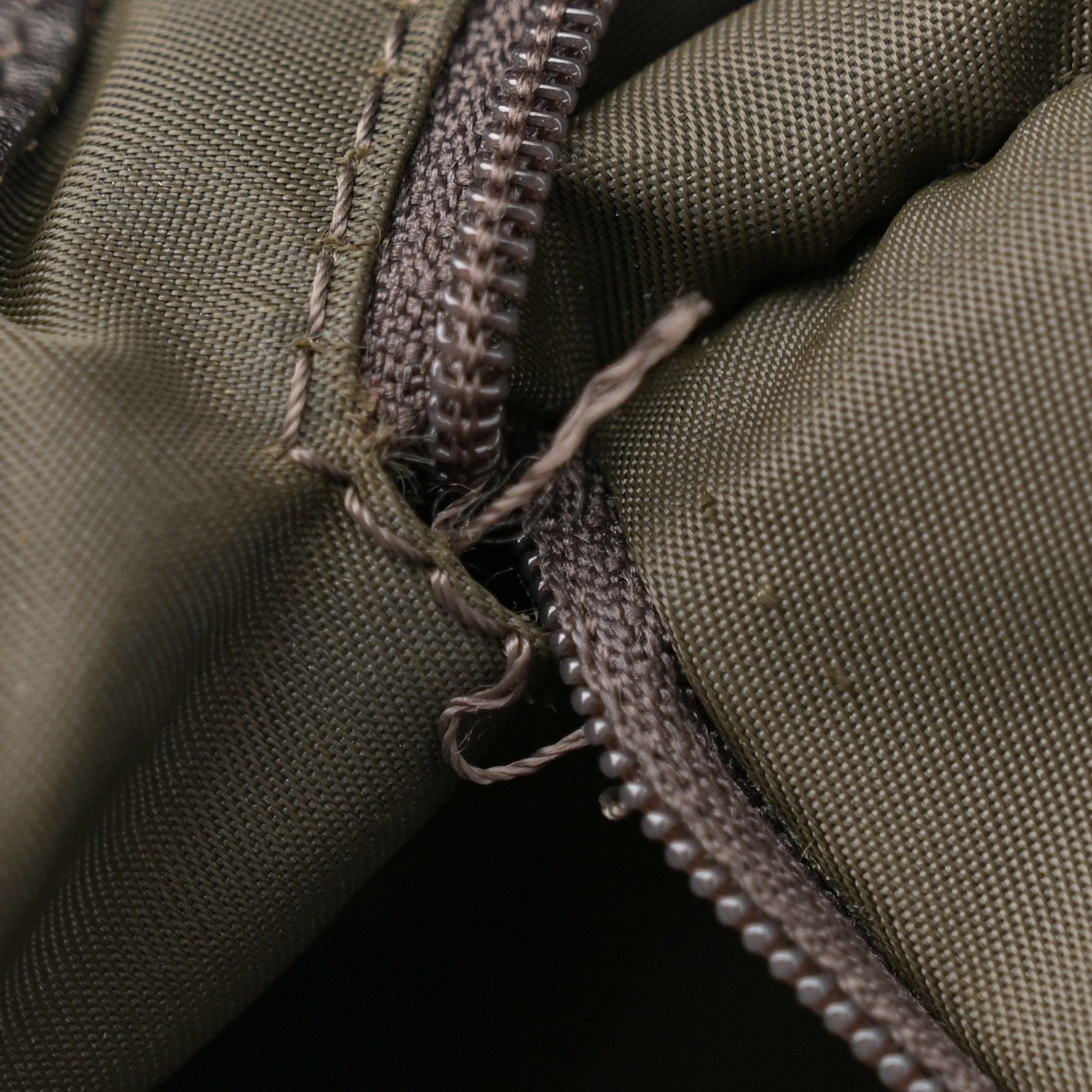 Christian Dior Nylon Cannage Shopper Tote Brown 11 of 14