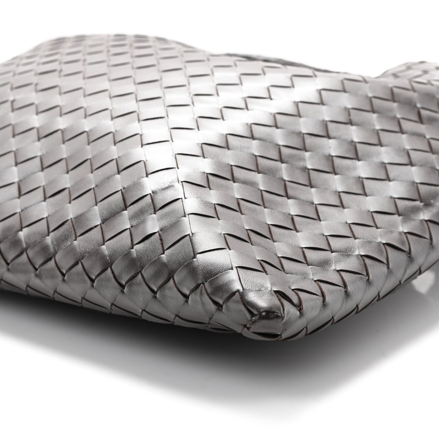 Calfskin Intrecciato Large Hop Fondant