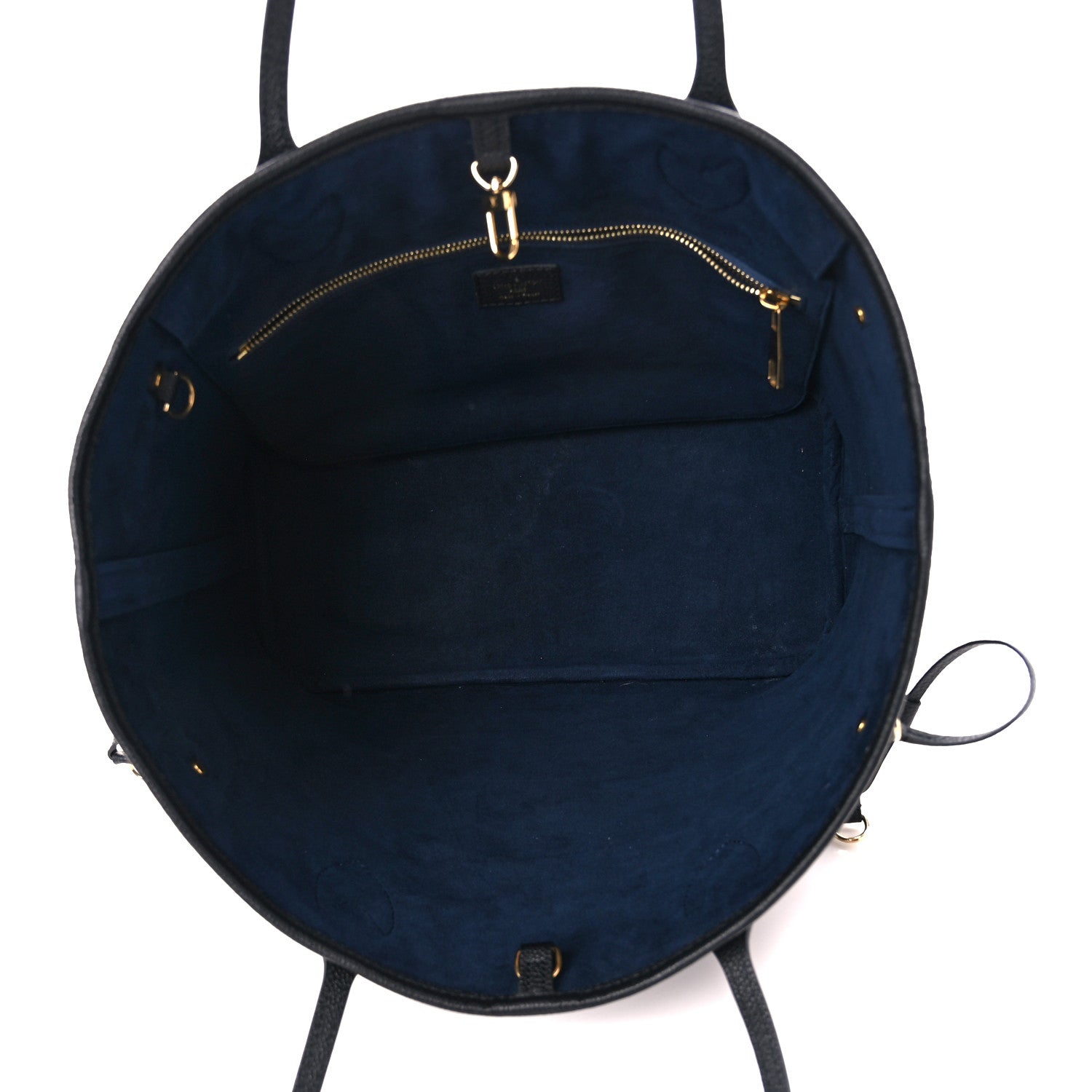 Louis Vuitton Empreinte Monogram Giant Neverfull MM Black 6 of 12