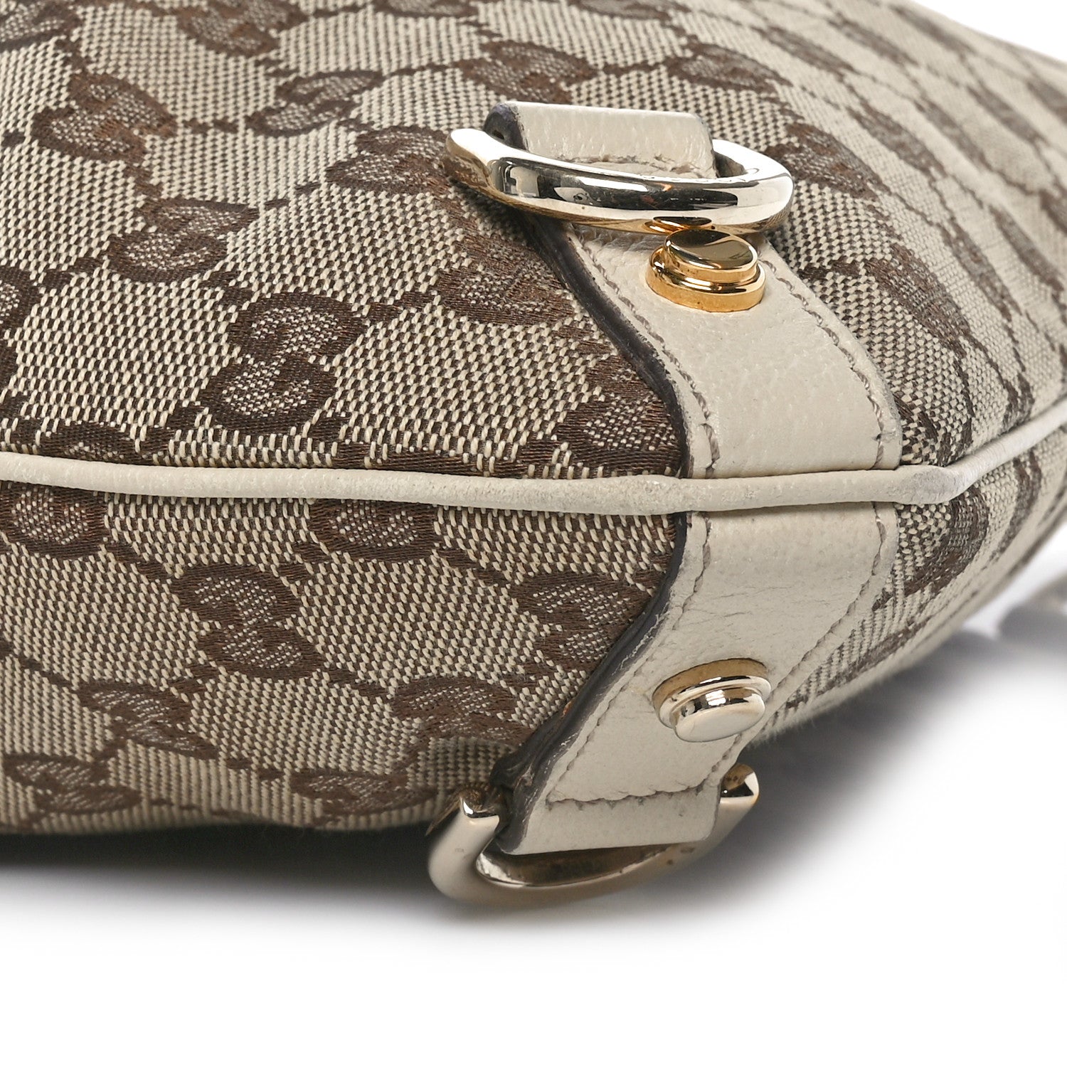 Gucci Monogram Abbey Messenger Bag Off White 10 of 11