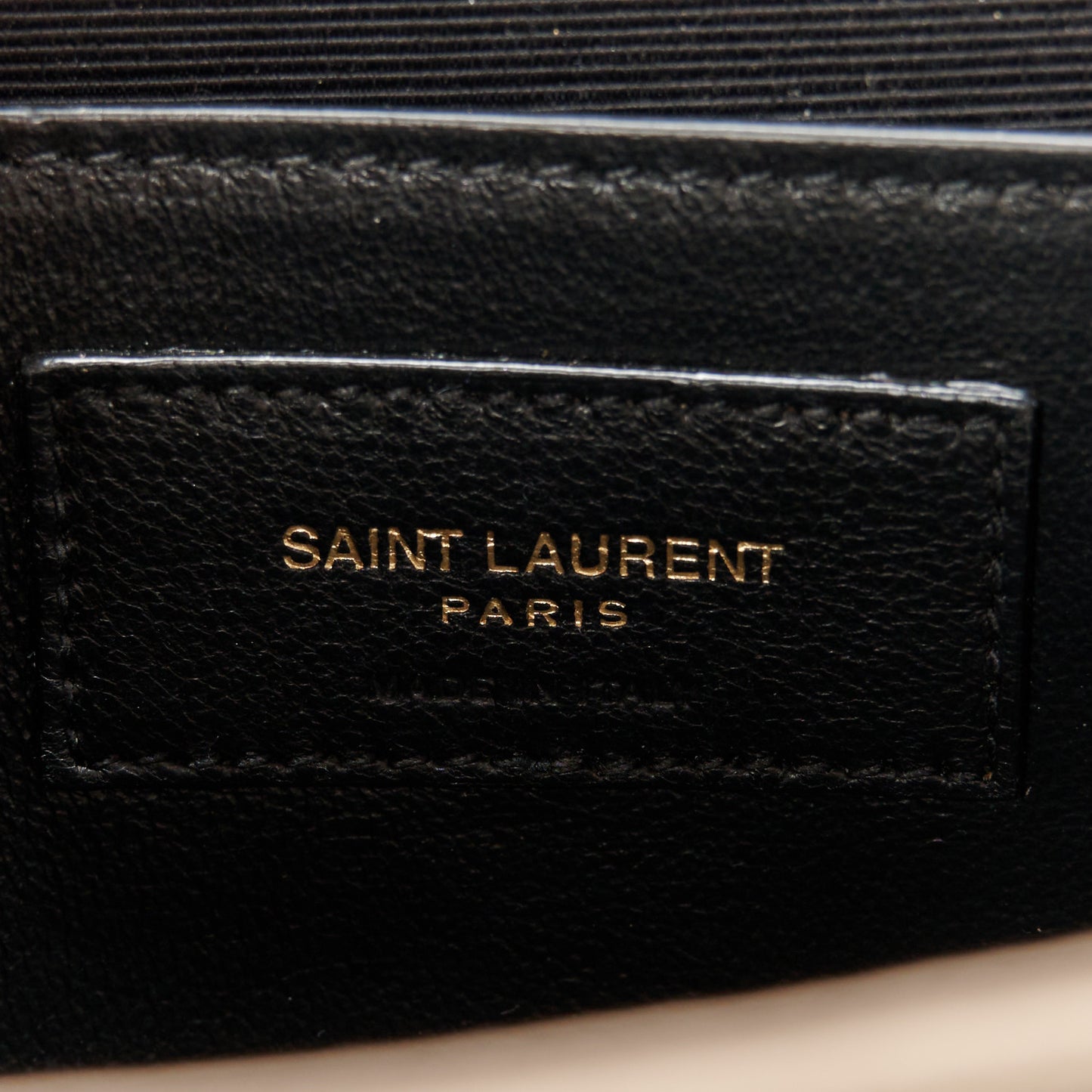 Grain De Poudre Small Monogram Kate Satchel Dark Beige