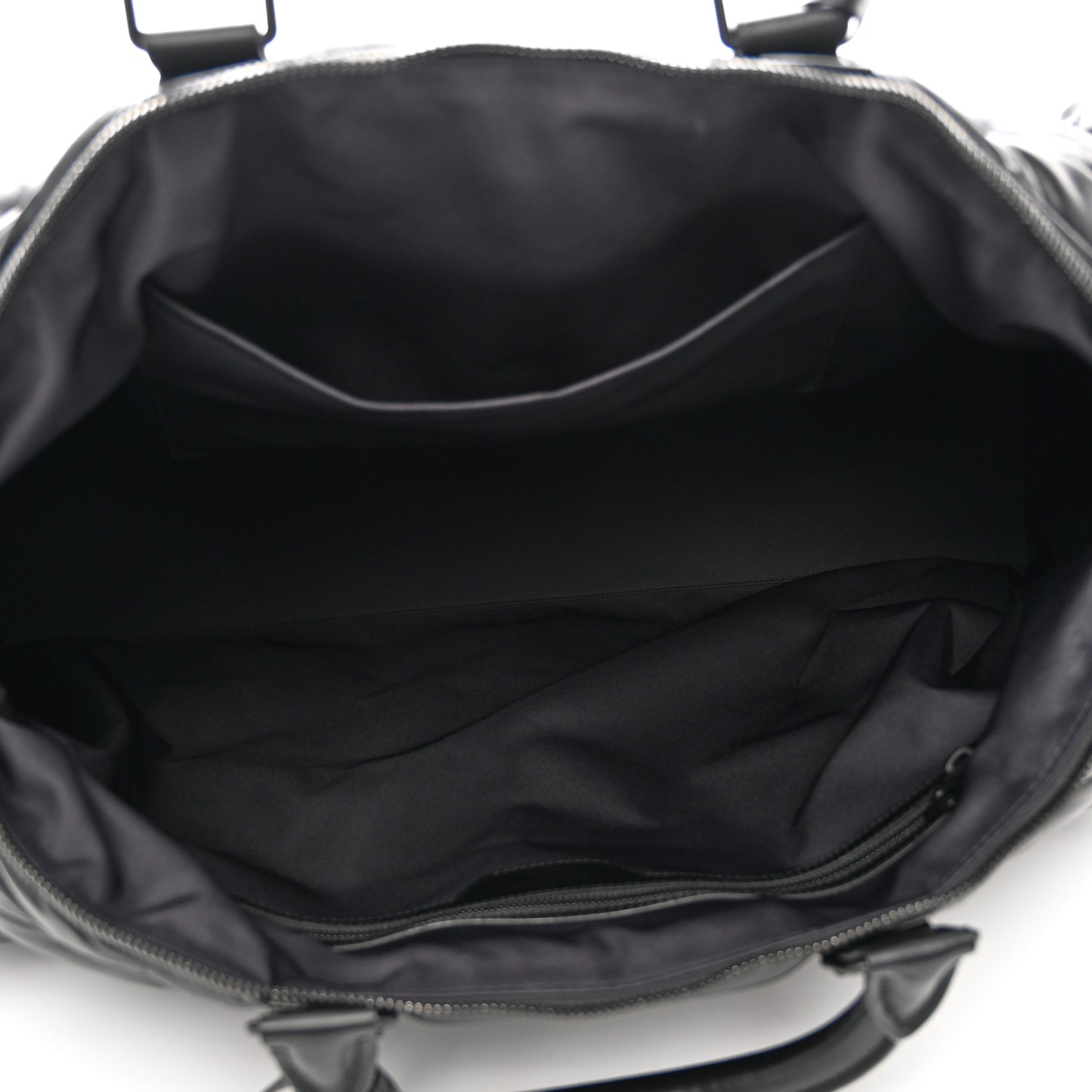 Lambskin Monogram Keepall Puffer XL Bandouliere 75 Black