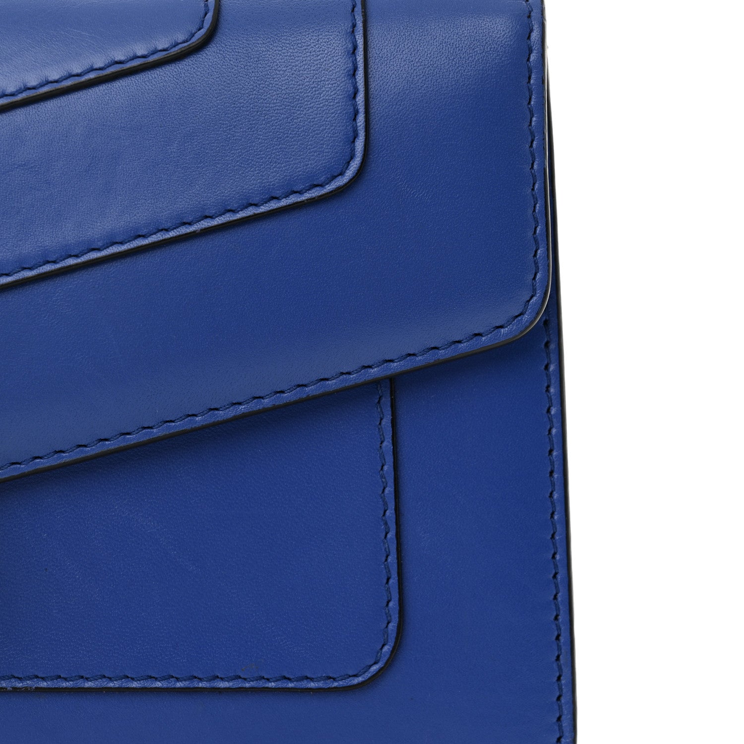 Bulgari Calfskin Serpenti Forever Crossbody Bag Blue 14 of 15