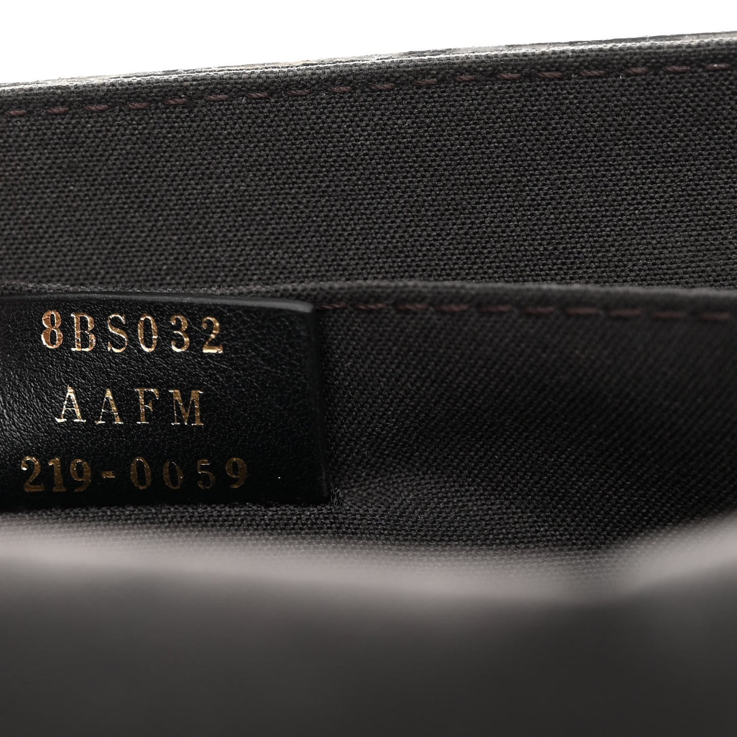 Vitello Soft F is Fendi Bi-Color FF 1974 Embossed Envelope Wallet On Chain with Pouches Maya Black