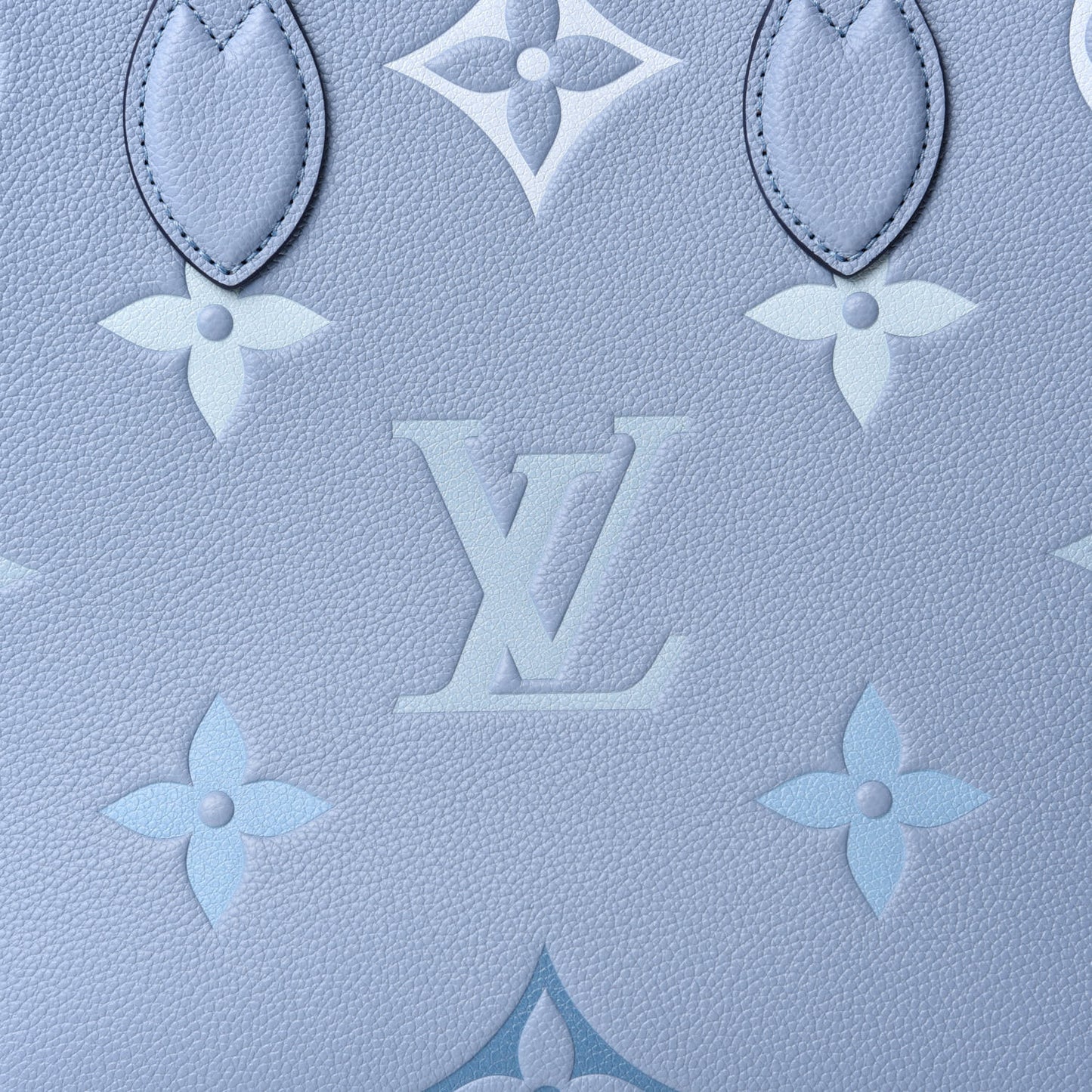 Empreinte Monogram Giant By The Pool Onthego MM Summer Blue