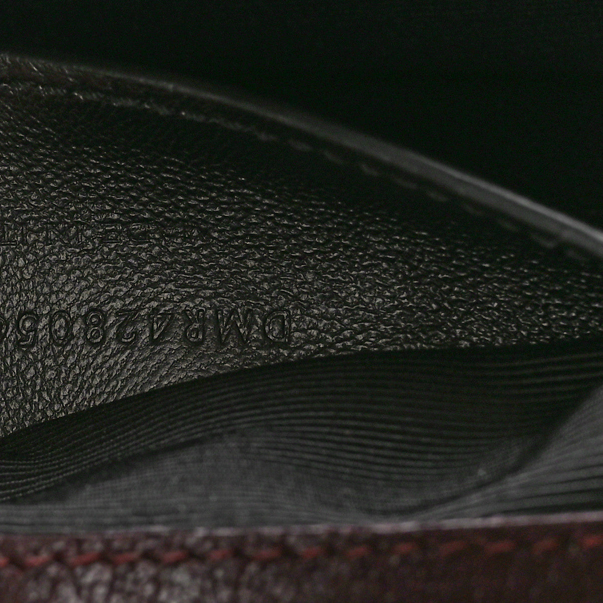Sheepskin Matelasse Chevron Monogram Medium College Bag Rouge Legion