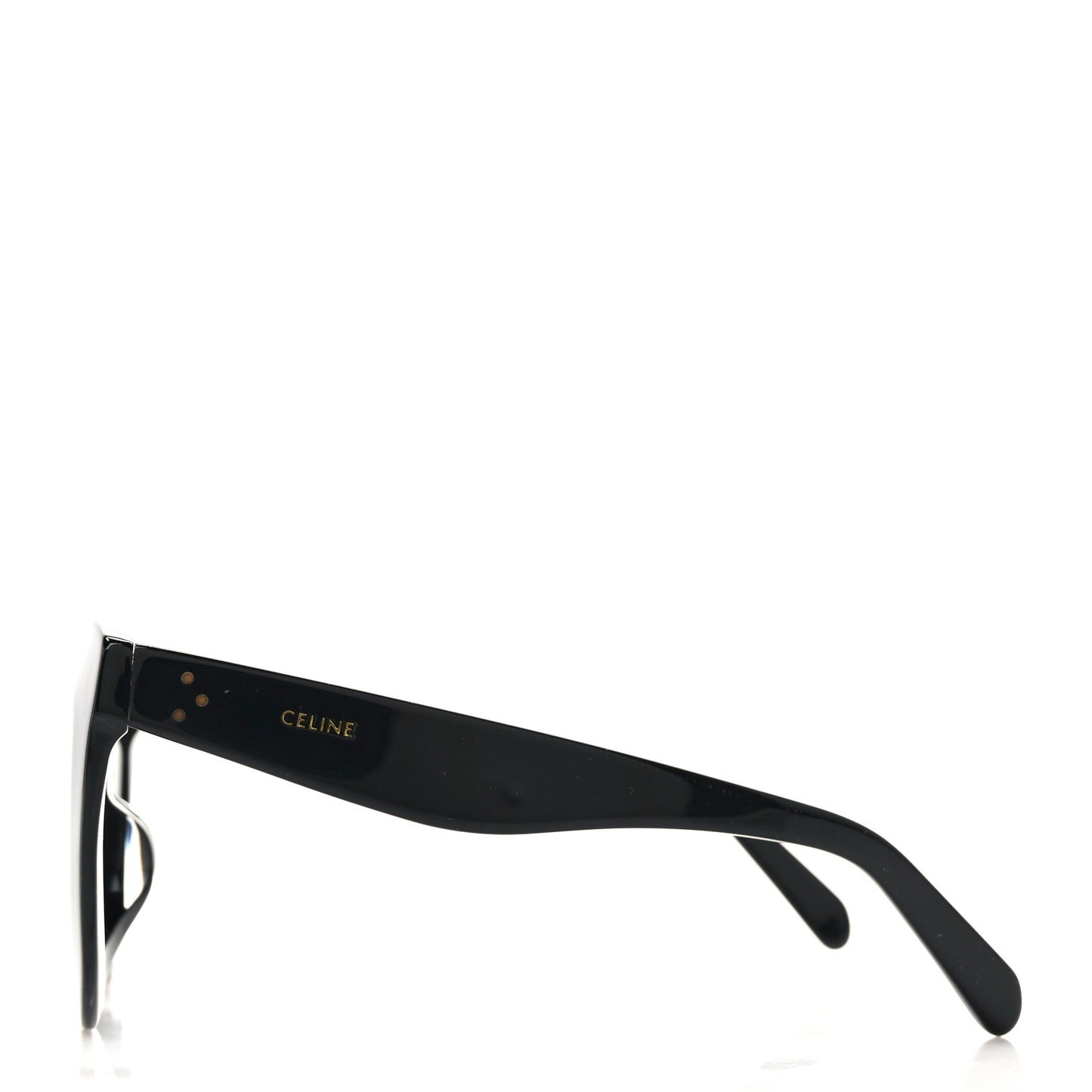 Oversized Round Sunglasses CL4005FN Black