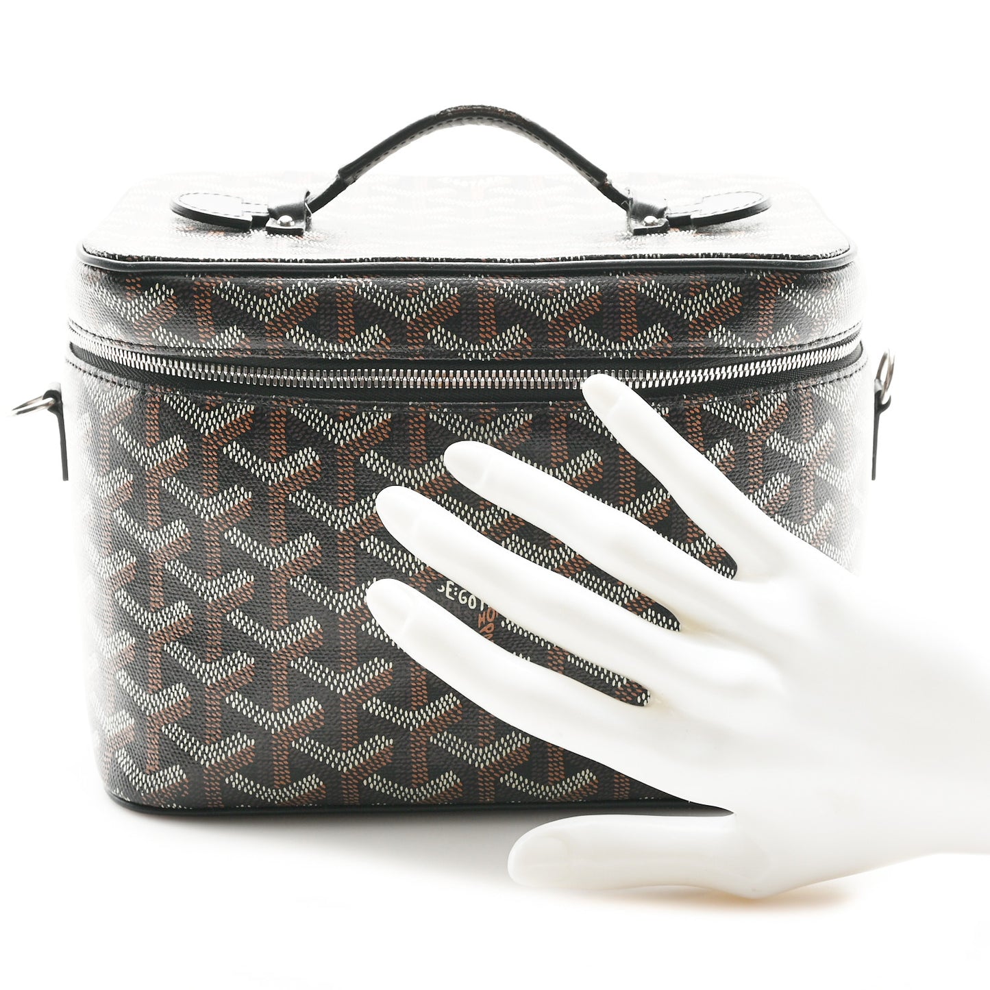 Goyardine Muse Vanity Case Black