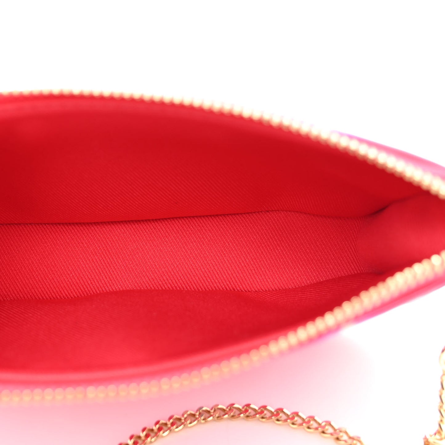 Vernis Valentine Mini Pochette Accessories Fuchsia Neon