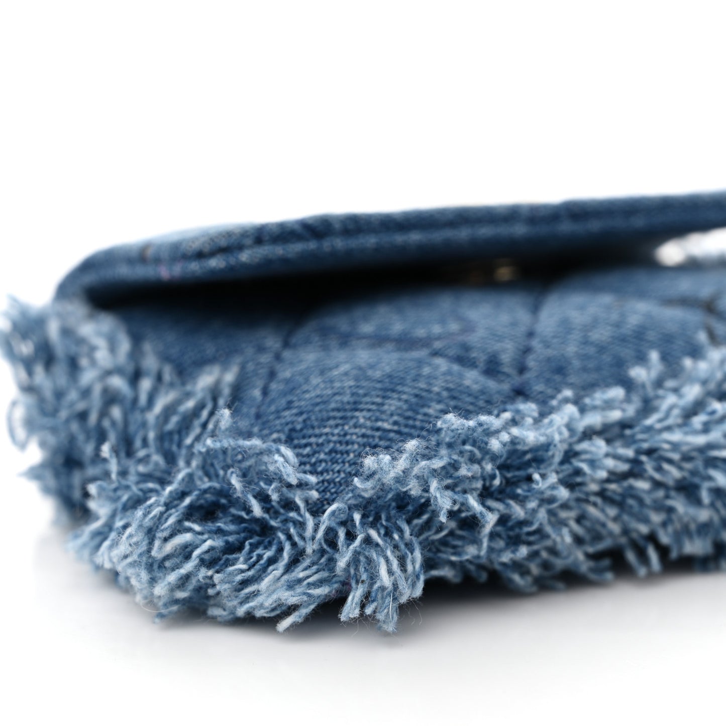 Denim Quilted Denim Mood Belt Bag Blue Multicolor