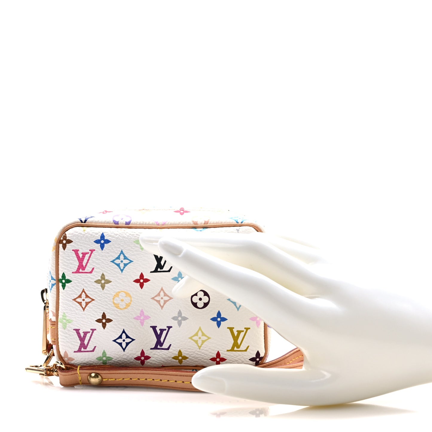 Monogram Multicolor Trousse Wapity White