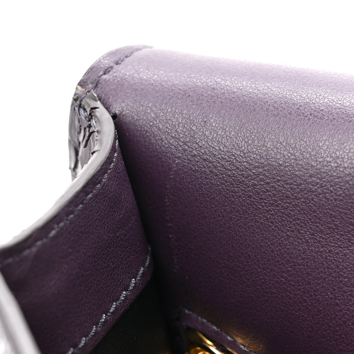 Snakeskin Small T Clasp Tara Crossbody Bag Burgundy