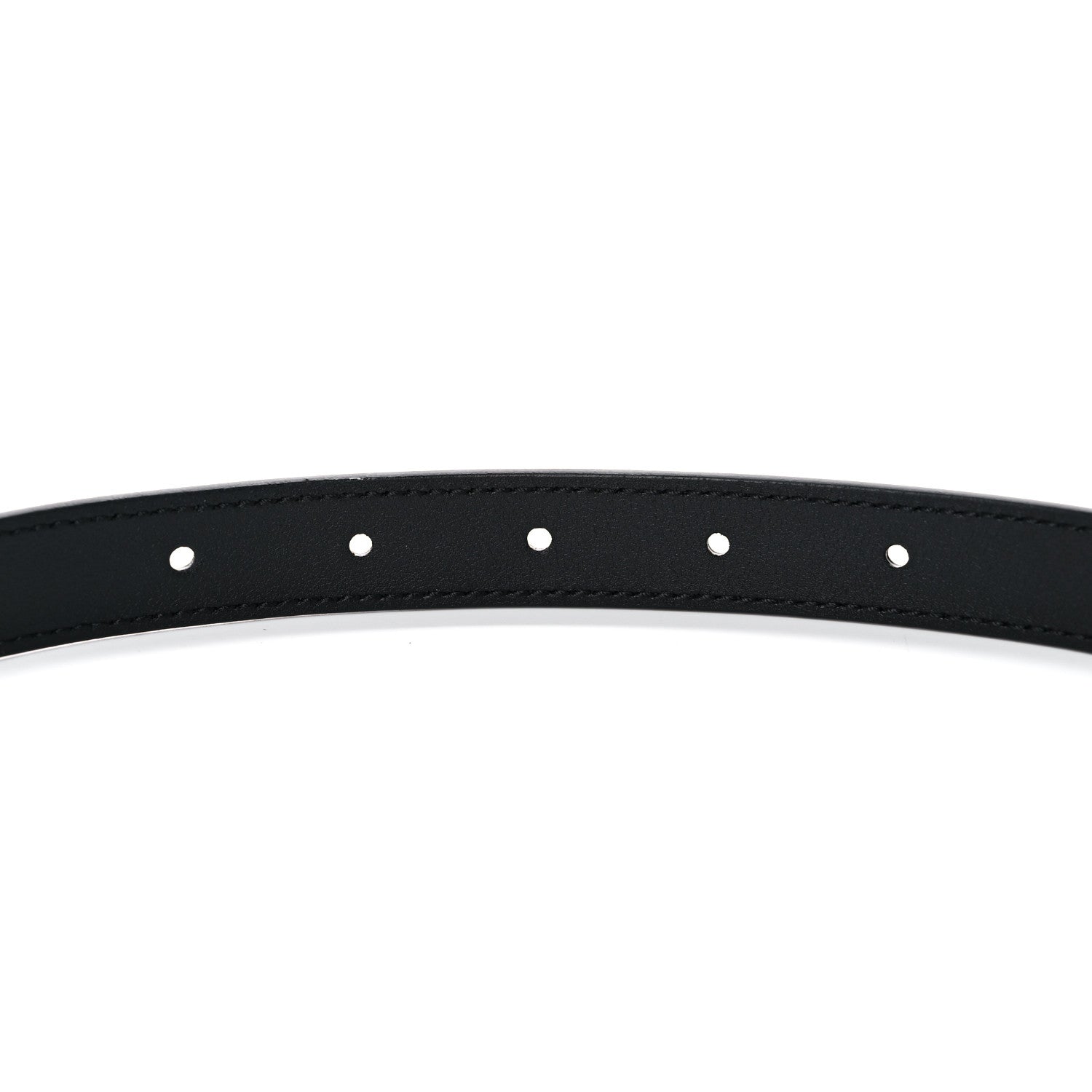 Gucci Calfskin Double G 20mm Belt 65 26 Black 4 of 5