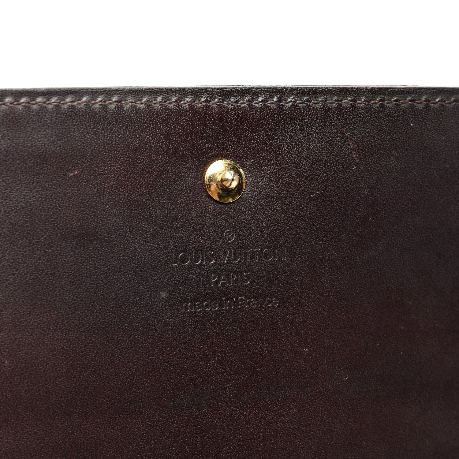 Louis Vuitton Vernis Chaine Wallet Amarante 6 of 8