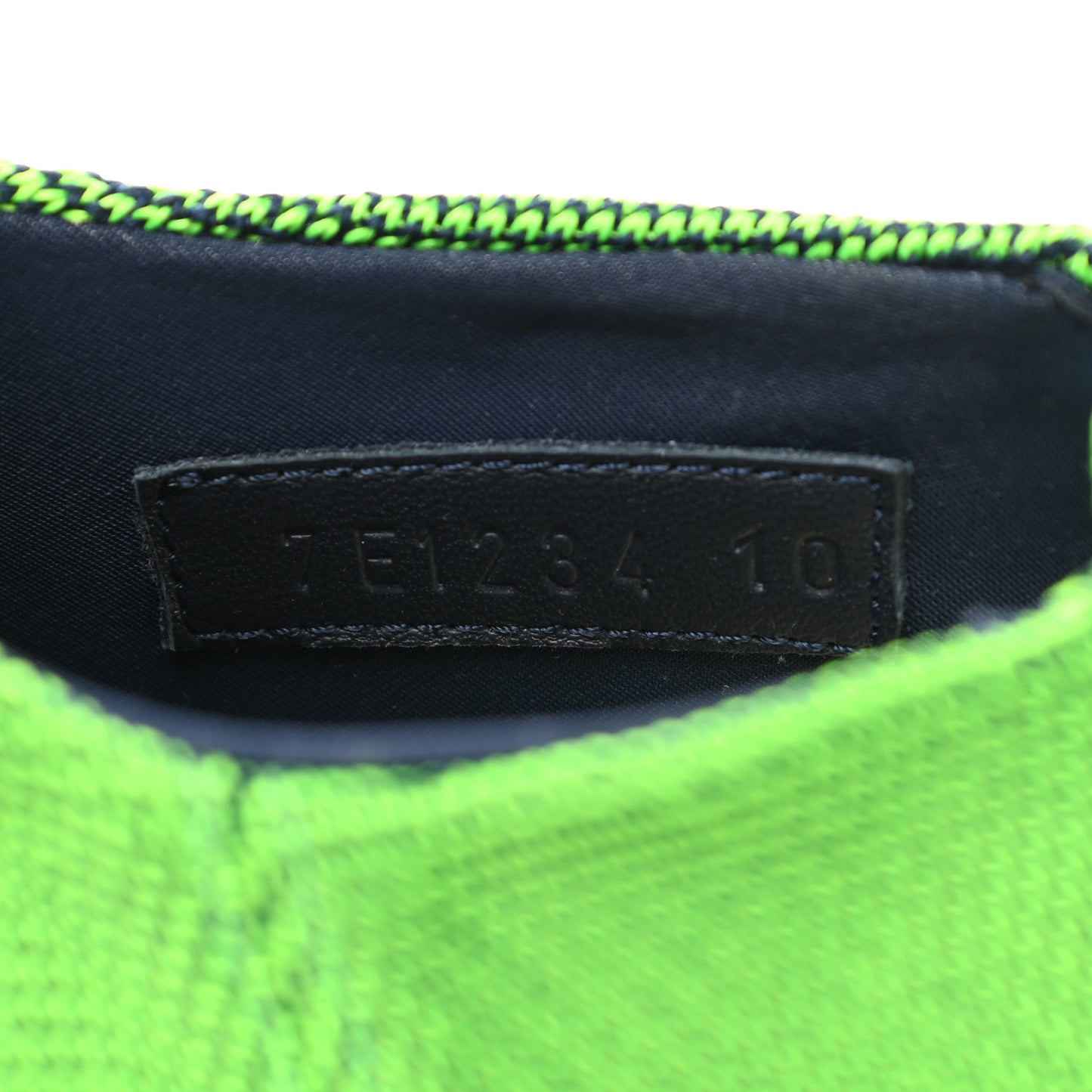 Jersey Vitello Mens Low Top Sneakers 10 Bora Verde Fluo New Indigo