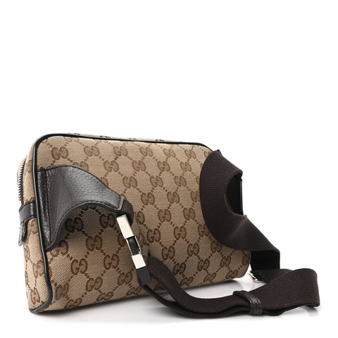 Monogram Belt Bag Dark Brown