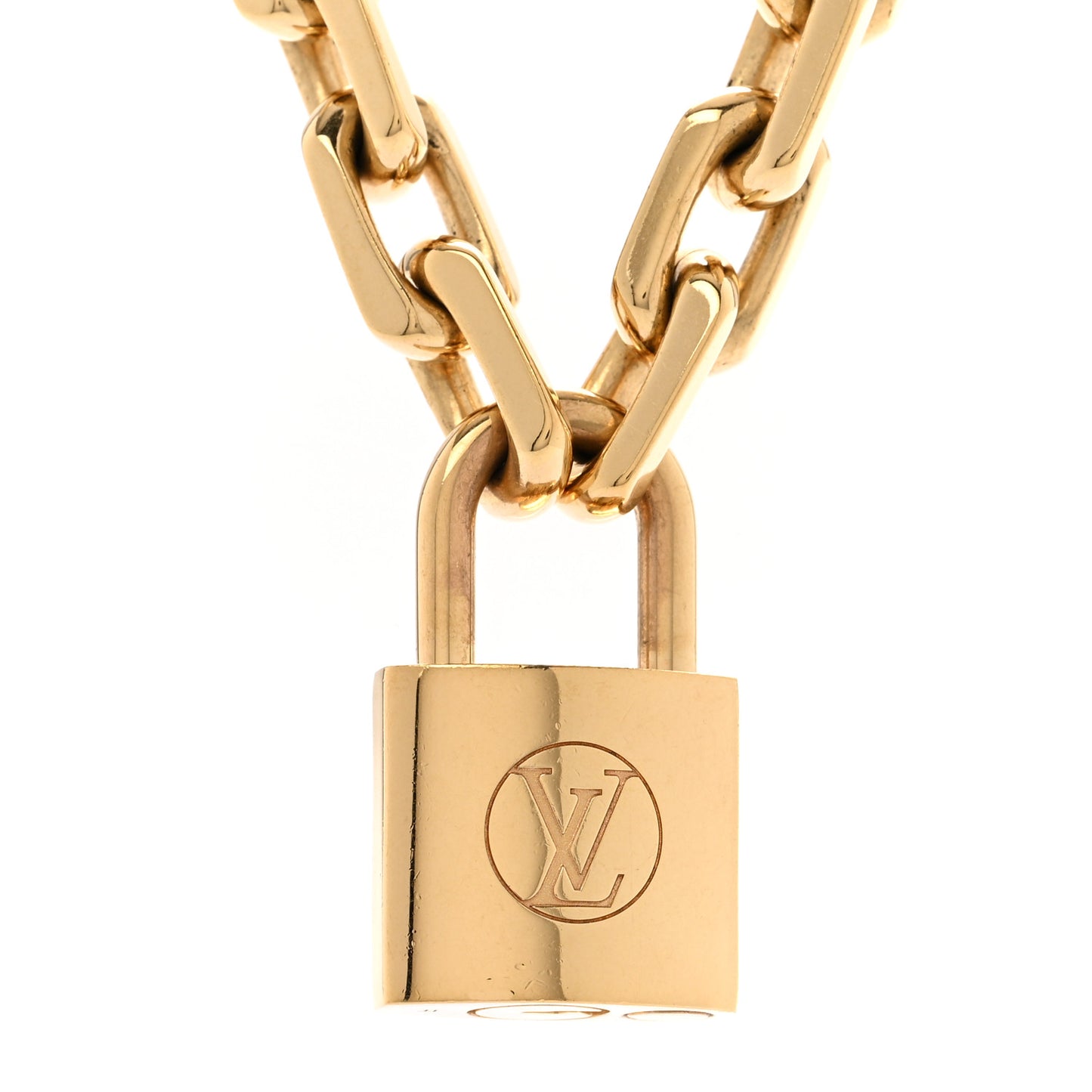 LV Edge Necklace Cadenas Gold