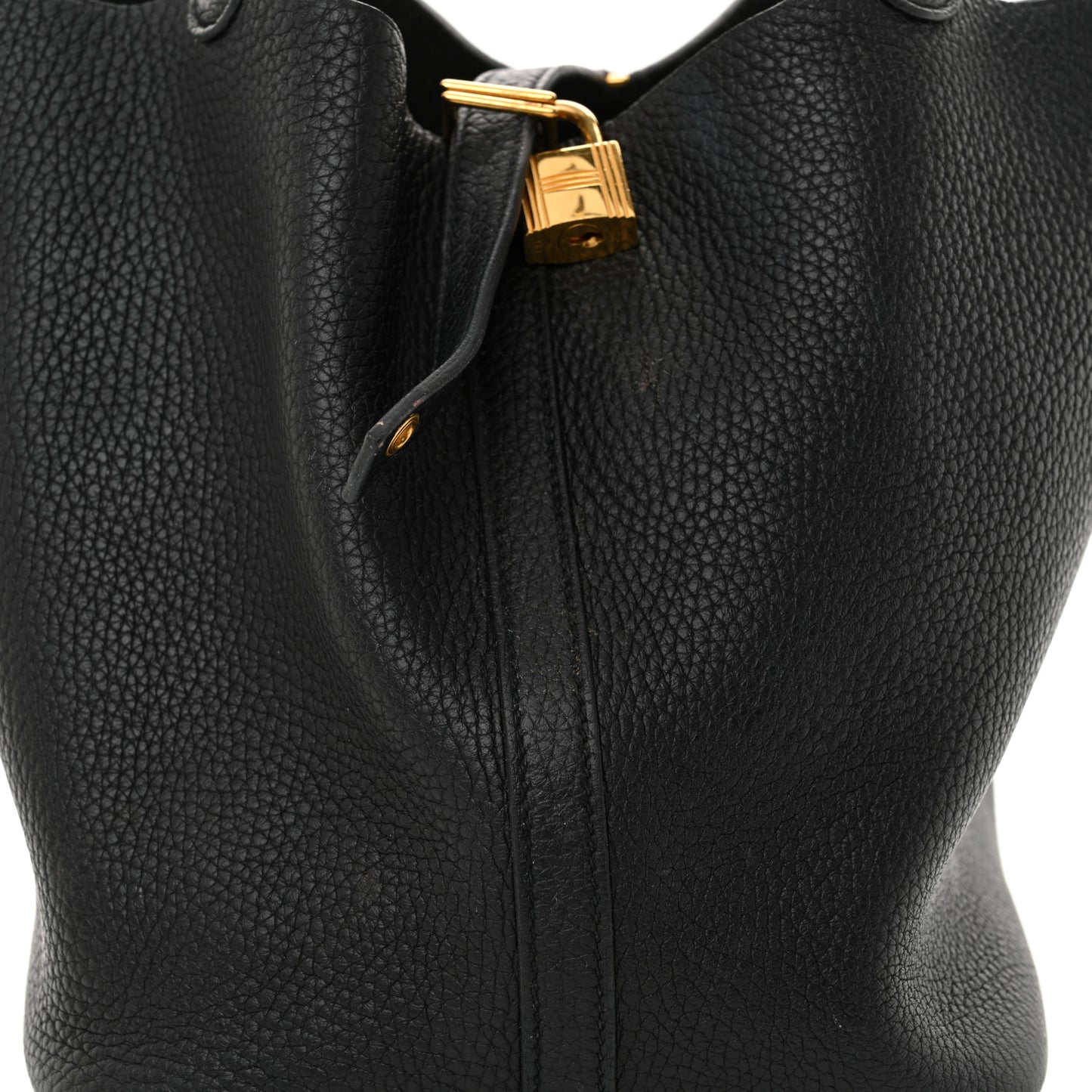 Taurillon Clemence Picotin Lock 22 MM Black