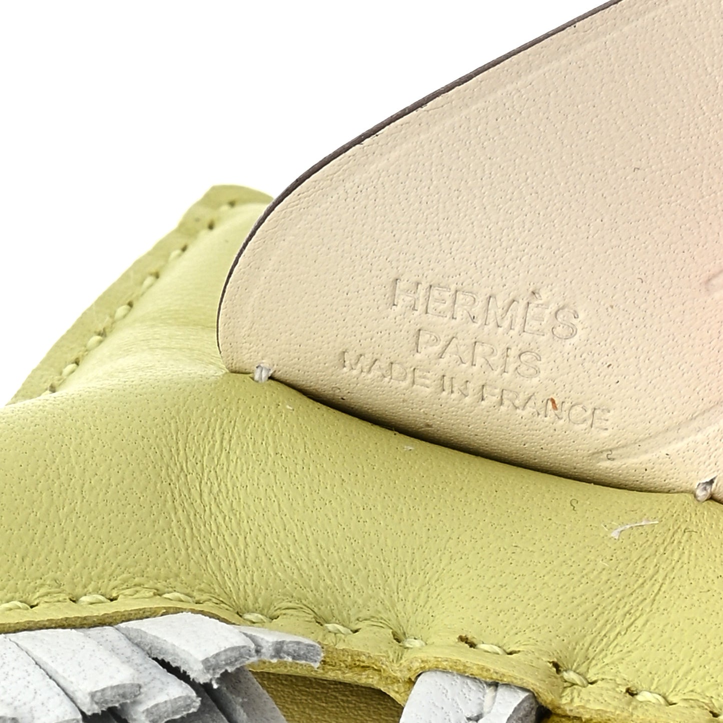 Milo Lambskin Grigri Rodeo Pegase Horse Bag Charm PM Jaune Bourgeon Bleu Brume Nata