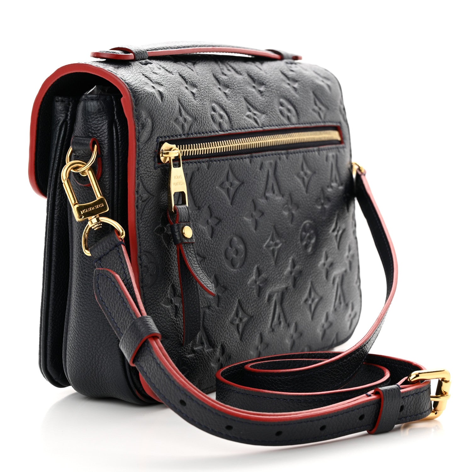 Louis Vuitton Empreinte Pochette Metis Marine Rouge 2 of 10