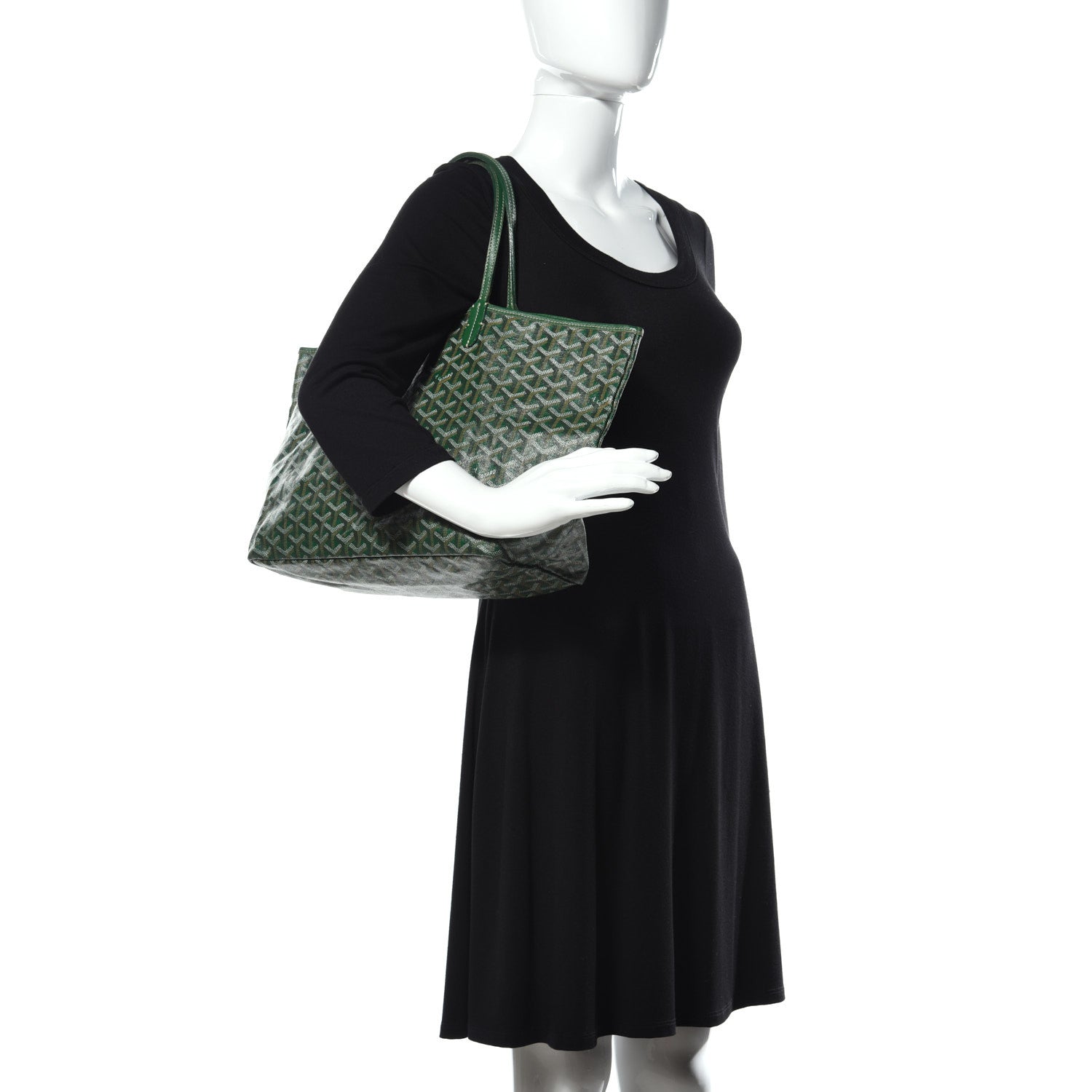 Goyard Goyardine Saint Louis PM Green 2 of 8