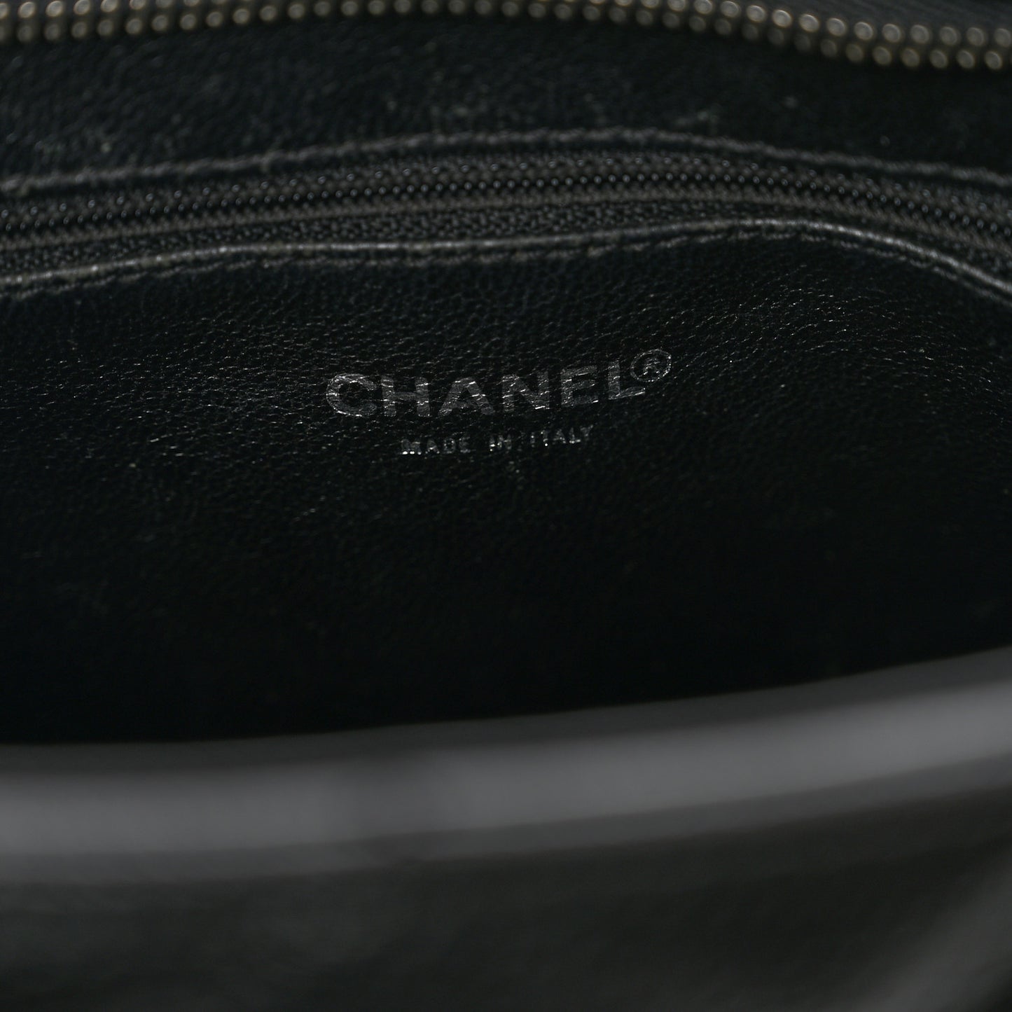 Caviar Quilted Medallion Tote Black