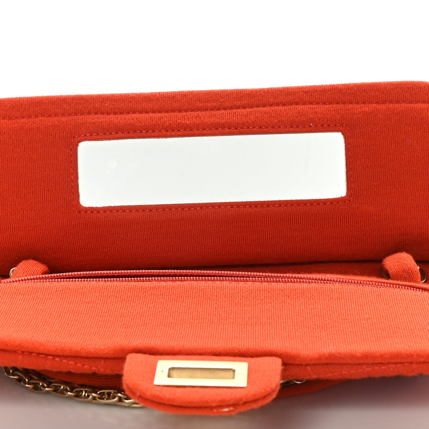 Satin Coco's Croc 2.55 Reissue 224 Flap Orange