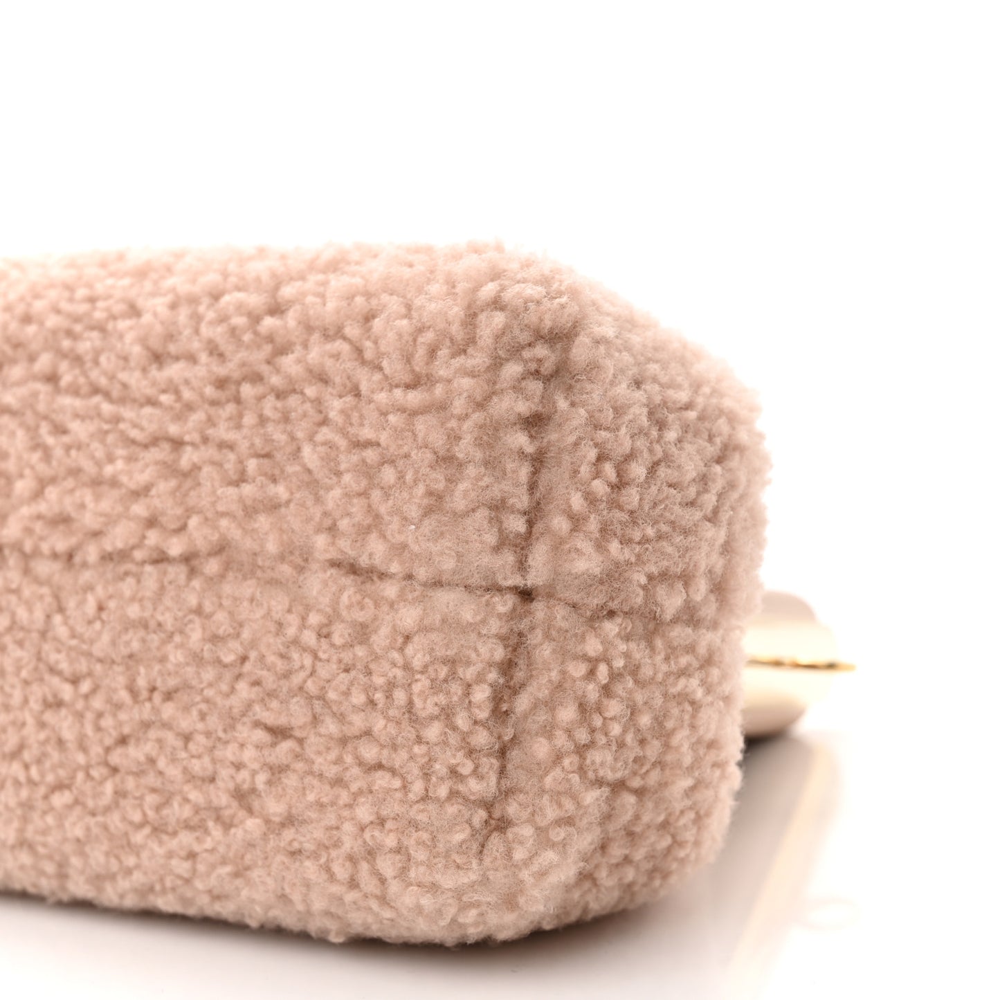 Shearling Small Fendi First Rosa Plaster