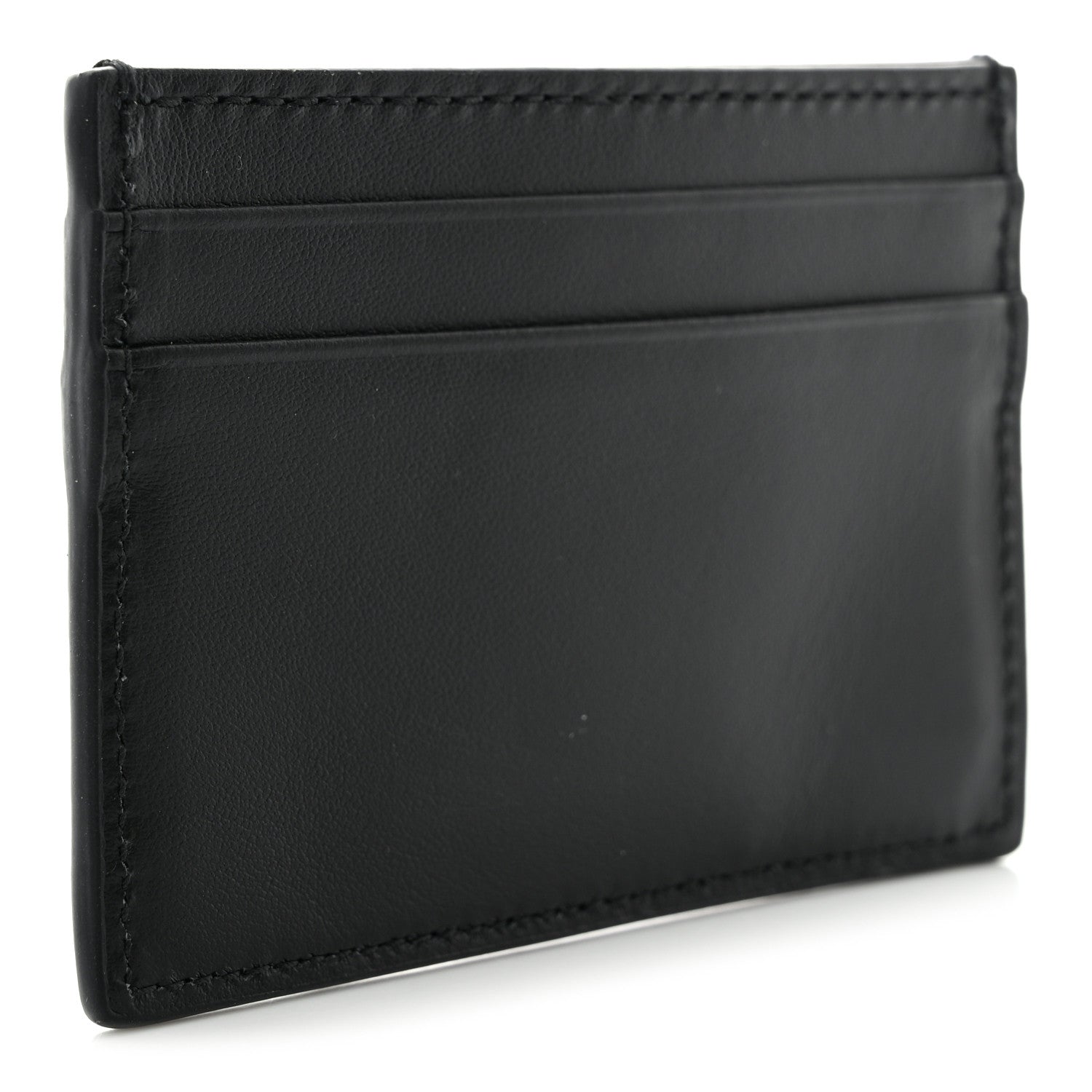 Gucci Plutone Calfskin Logo Card Holder Black 3 of 6