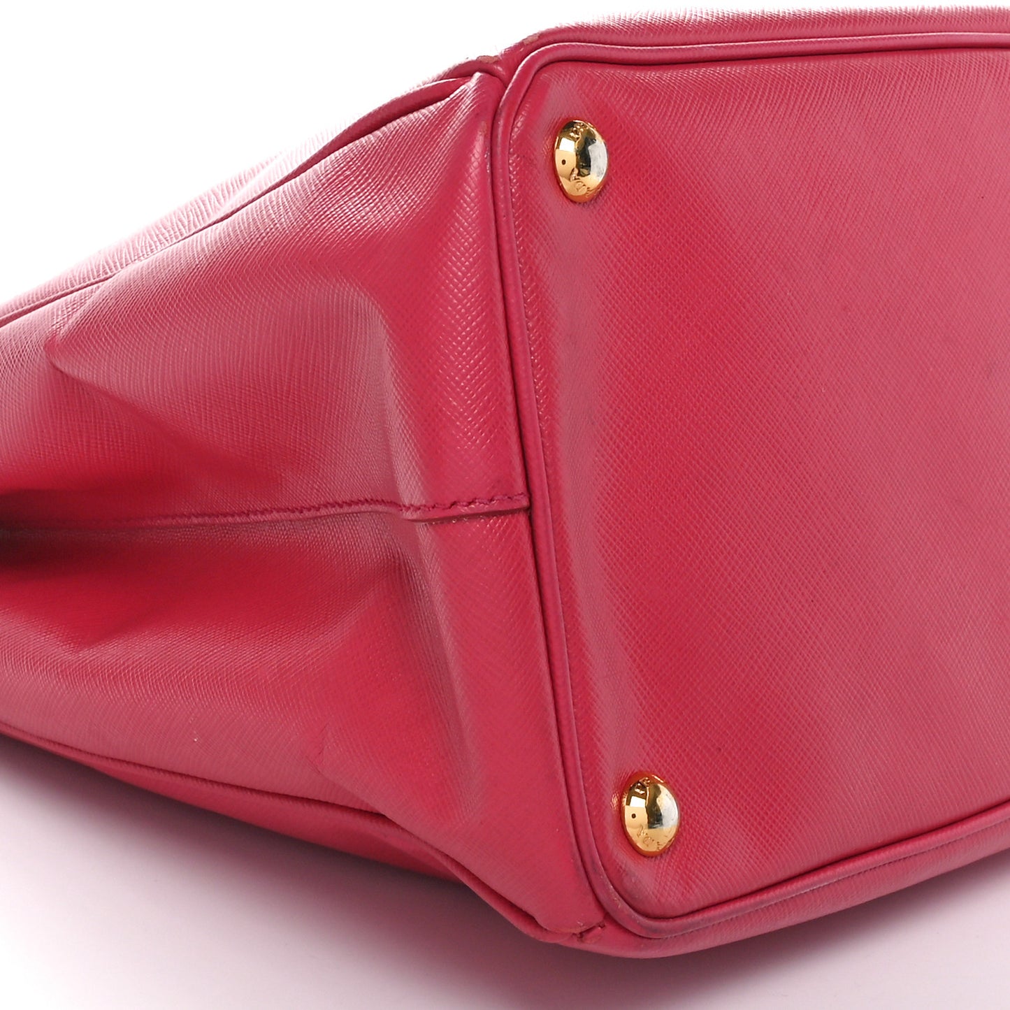 Saffiano Lux Large Double Zip Tote Peonia