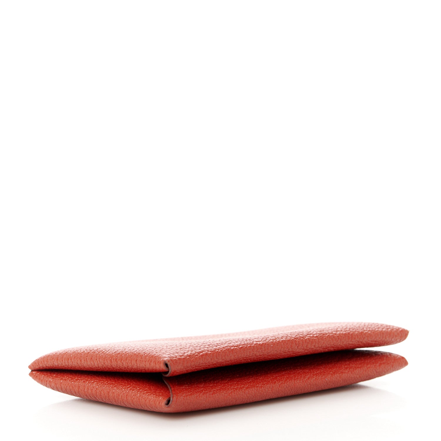 Hermes Chevre Mysore Calvi Card Case Sienne 4 of 8