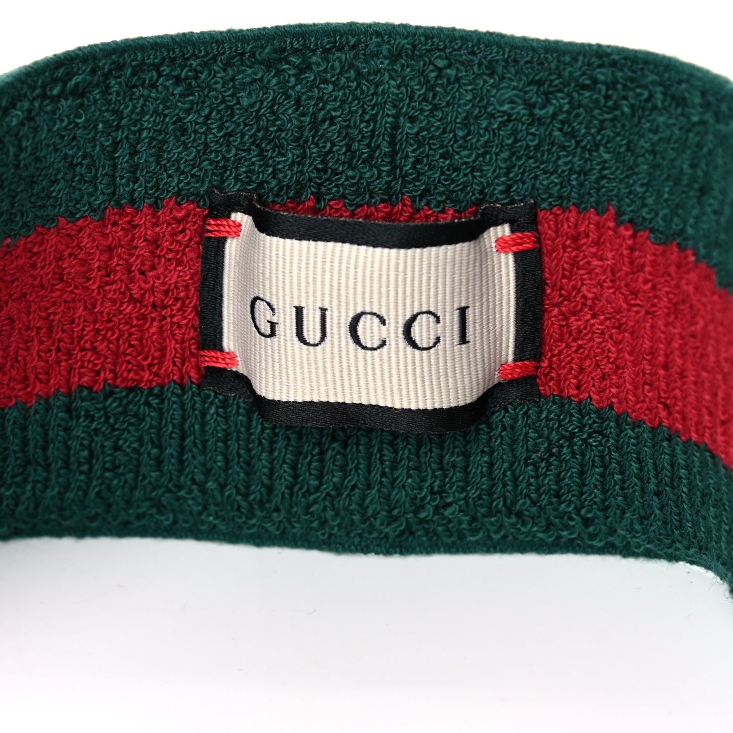 Vinyl Web Visor M Green Red