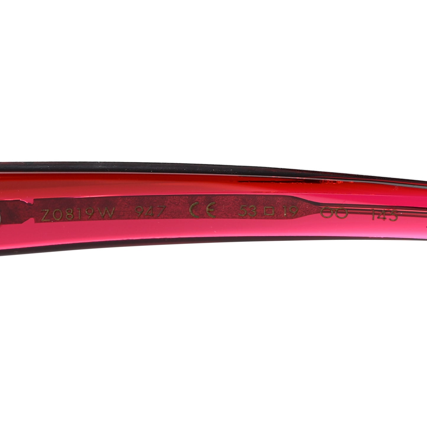 Acetate Square Sunglasses Z0819W Pink