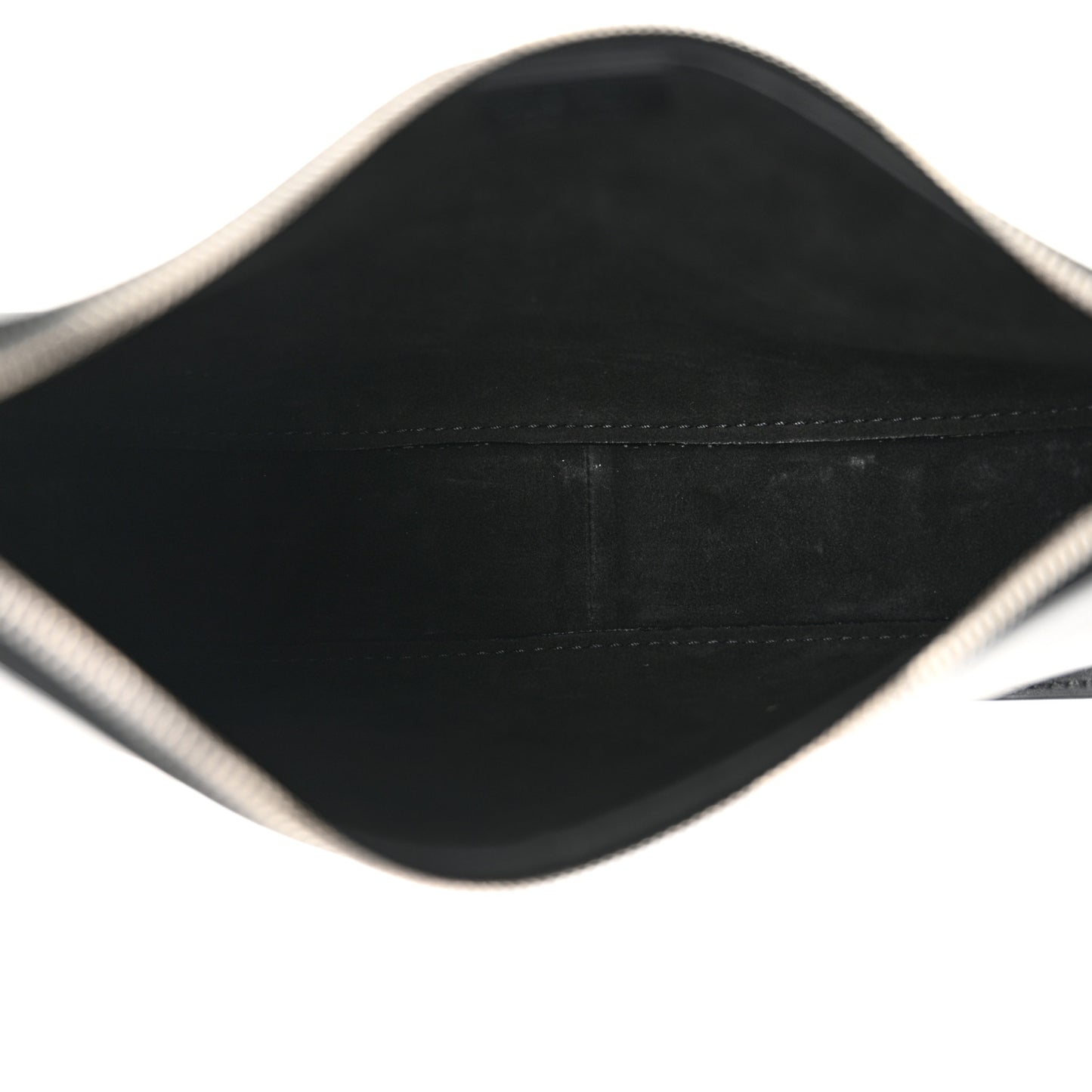 Smooth Calfskin Half Moon Shoulder Bag Black
