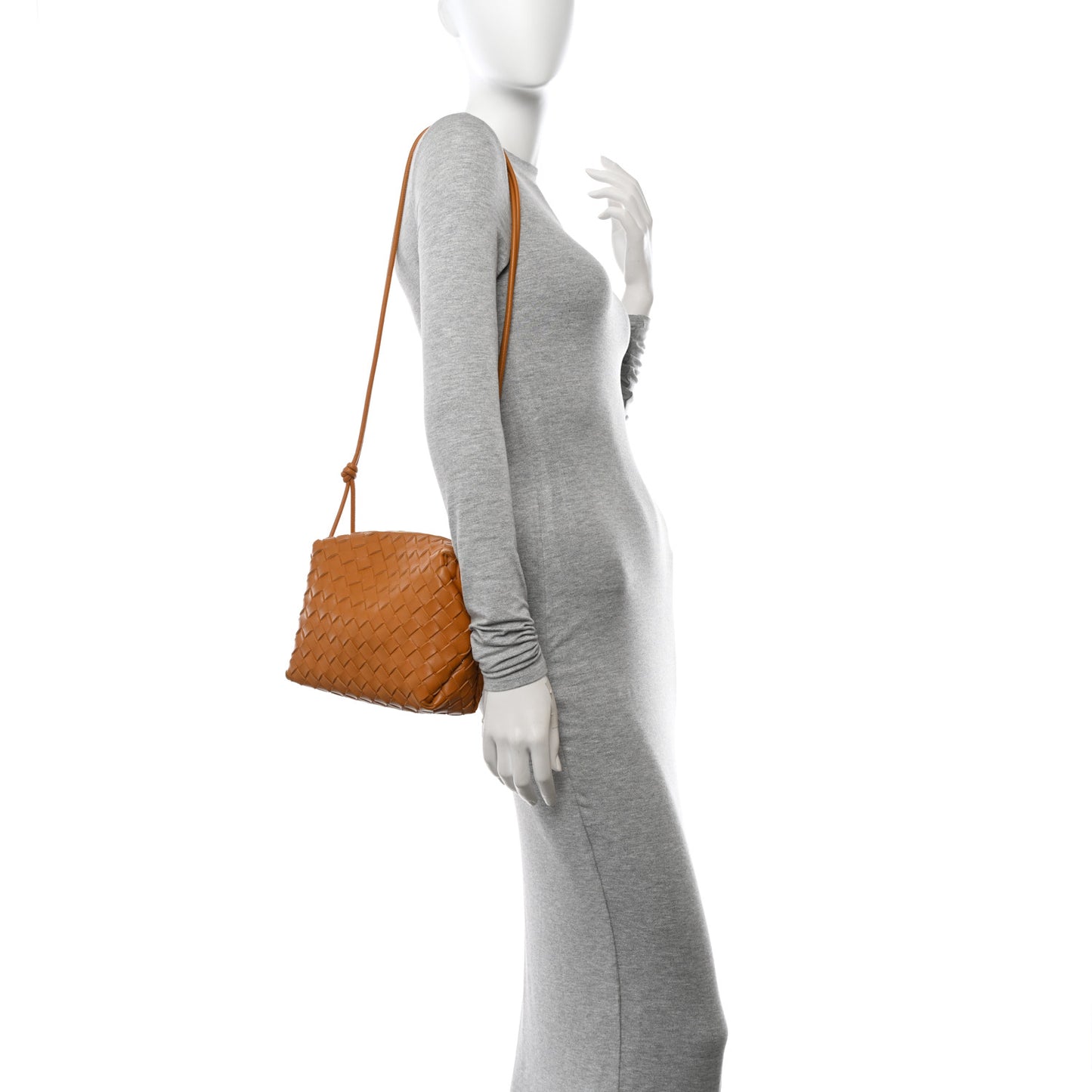 Nappa Intrecciato Small Loop Camera Bag Cob