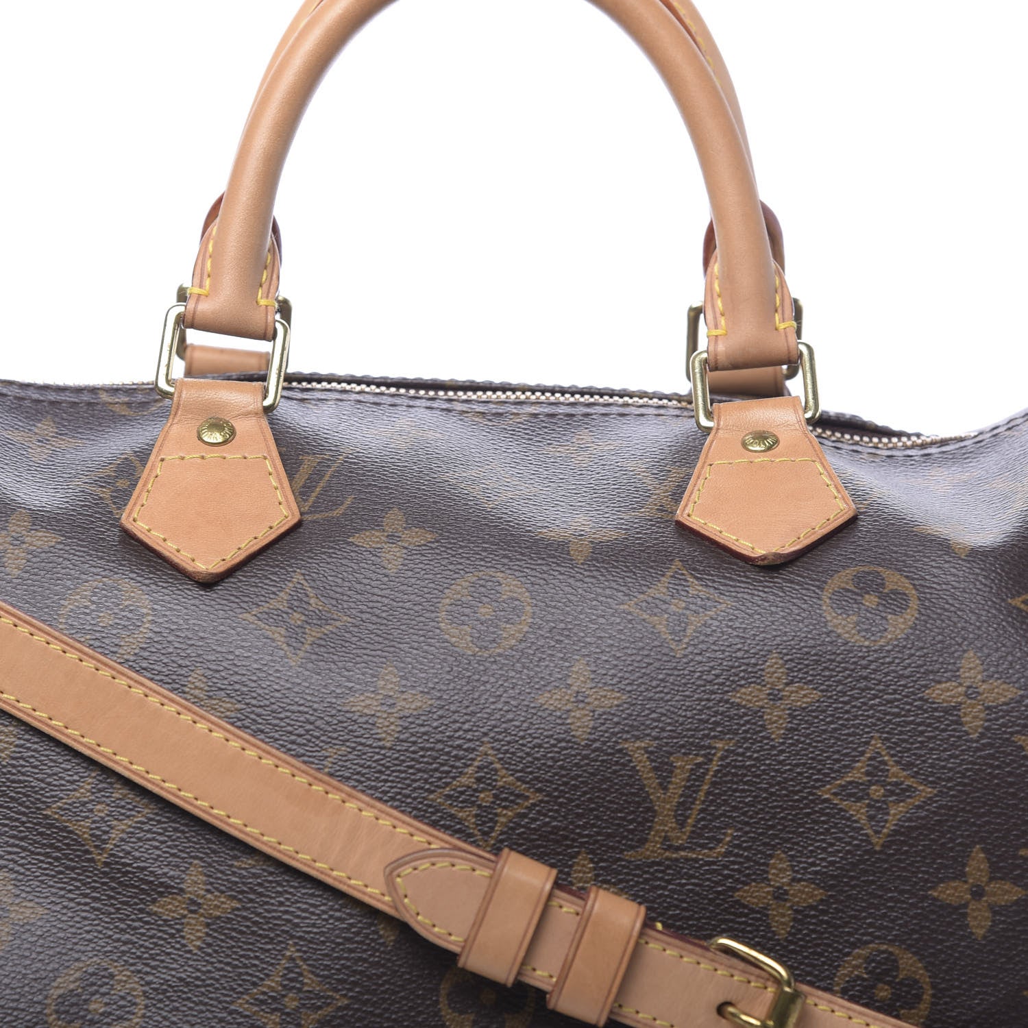 Louis Vuitton Monogram Speedy Bandouliere 35 9 of 11