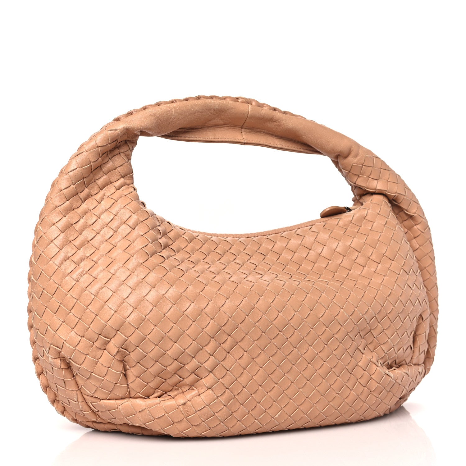Bottega Veneta Nappa Intrecciato Medium Belly Veneta Hobo Camel 3 of 15
