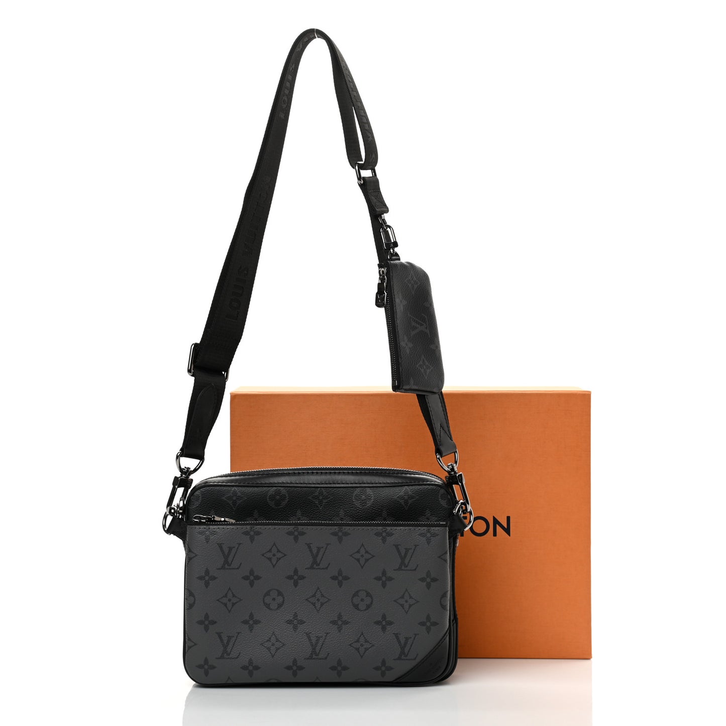 Reverse Monogram Eclipse Trio Messenger