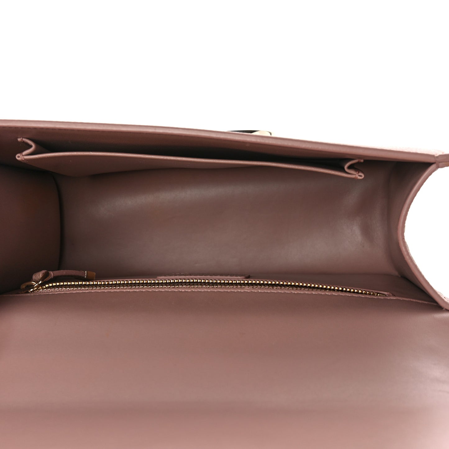 Grained Calfskin 30 Montaigne Chain Flap Bag Blush