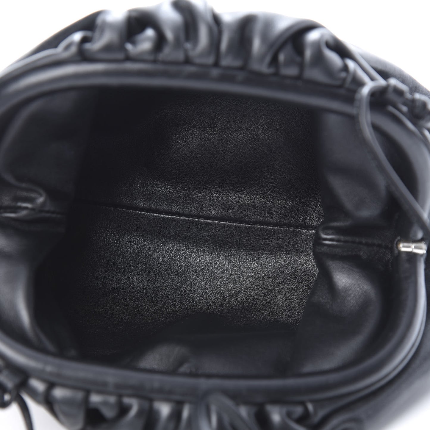 Butter Calfskin The Mini Pouch Black