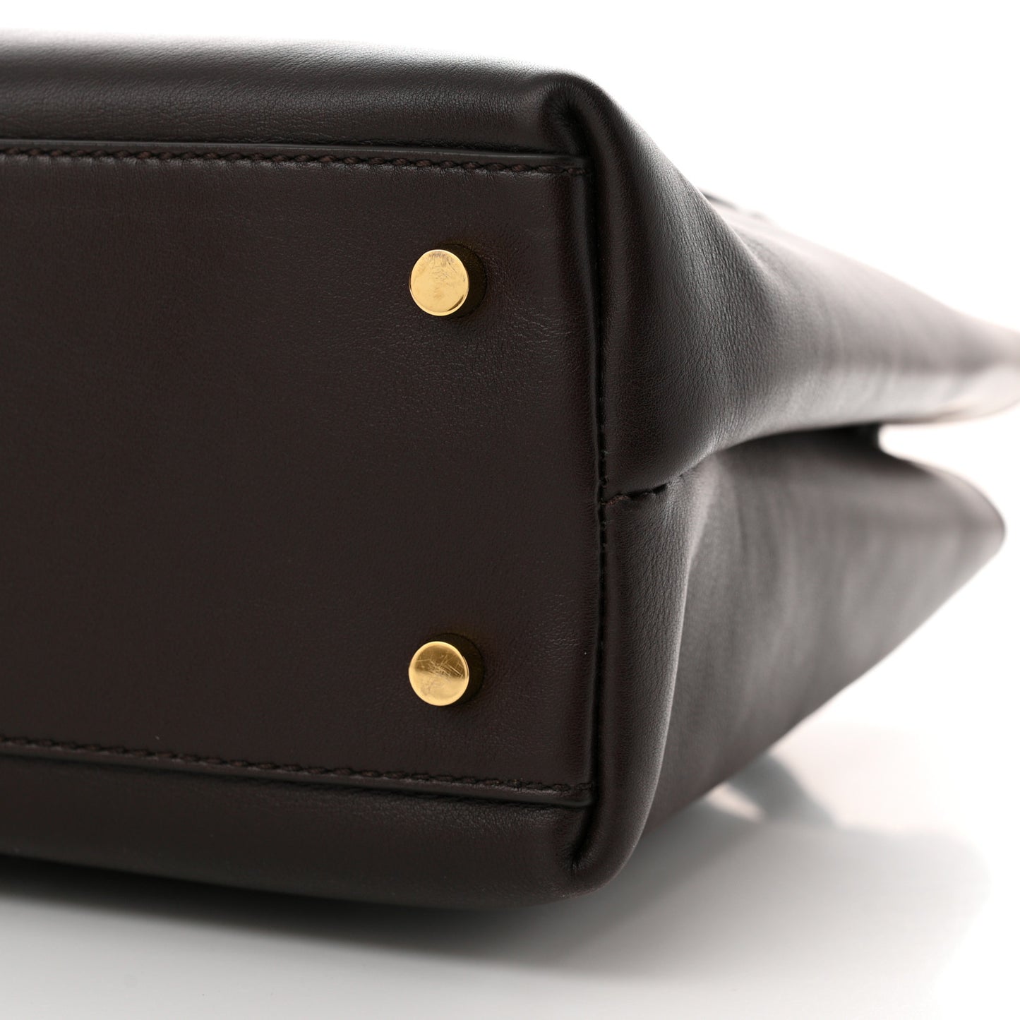 Silky Calfskin Medium Andiamo Shoulder Bag Fondant
