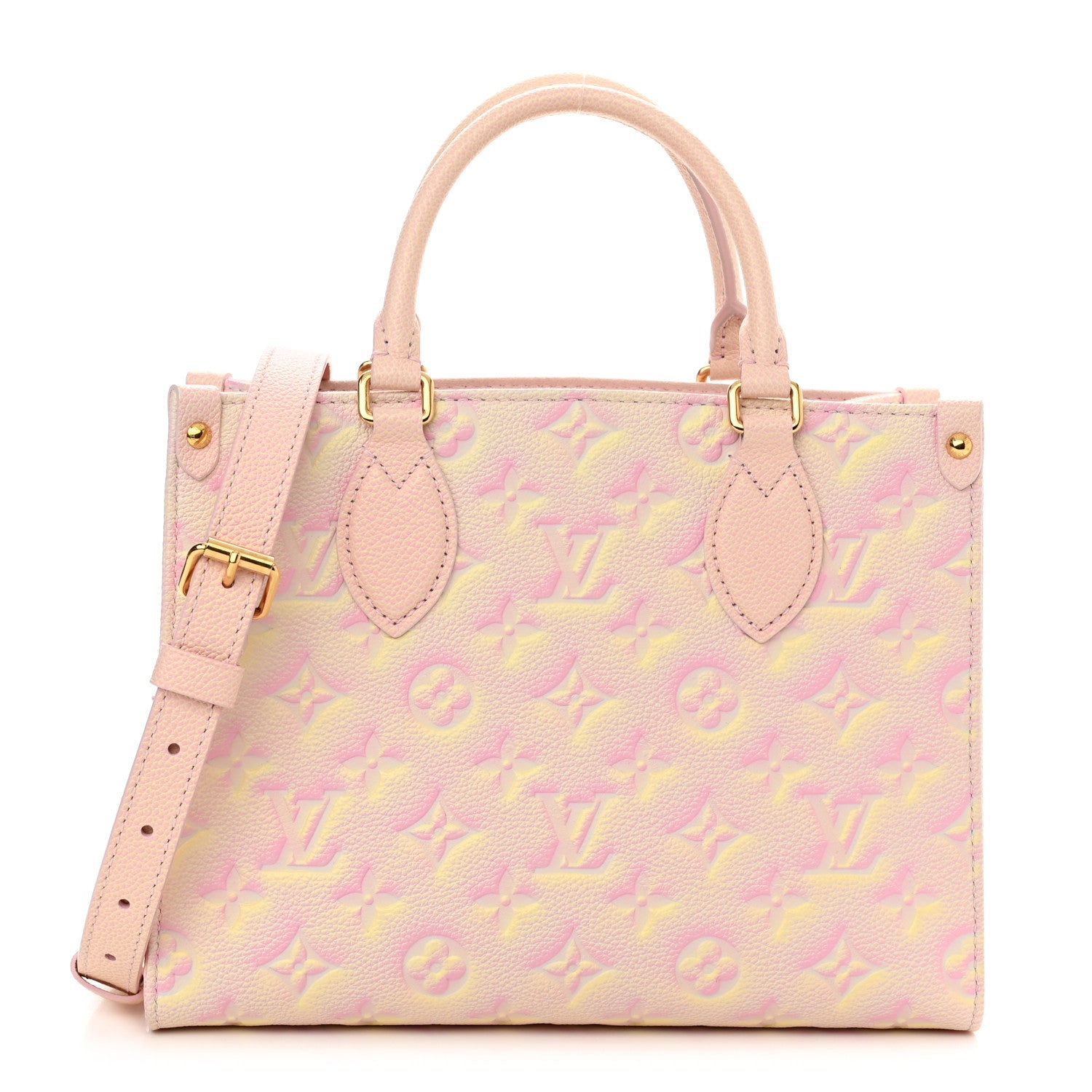 Louis Vuitton Empreinte Monogram Summer Stardust Onthego PM Pink 1 of 9