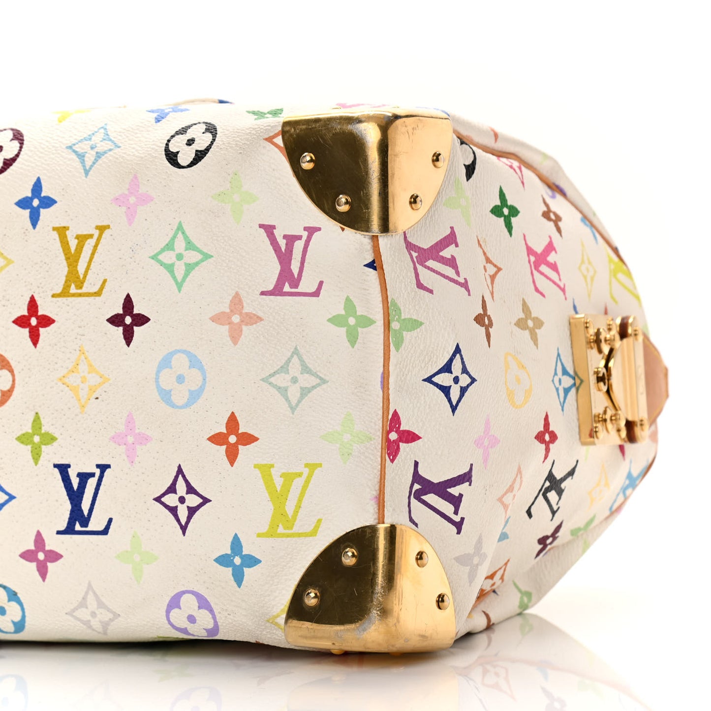 Monogram Multicolor Speedy 30 White