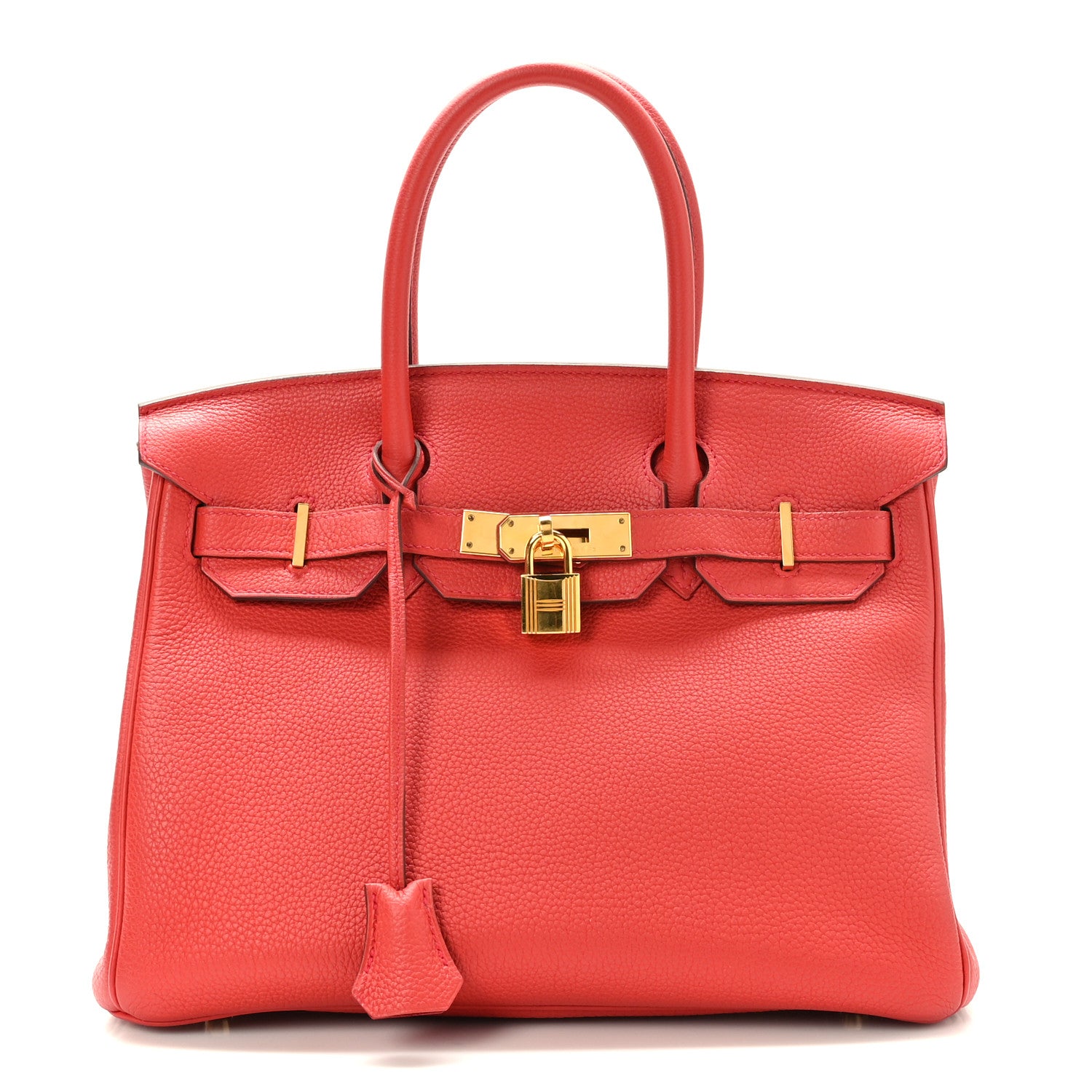 Hermes Togo Birkin 30 Rouge Pivoine 1 of 11