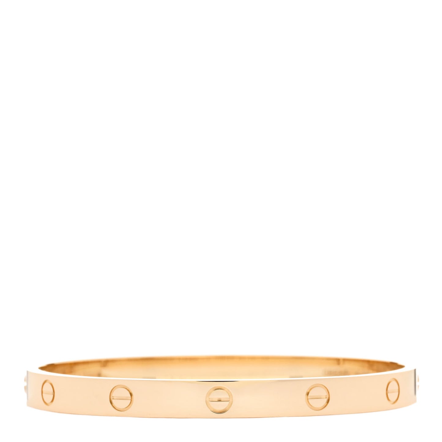 18K Yellow Gold LOVE Bracelet 19