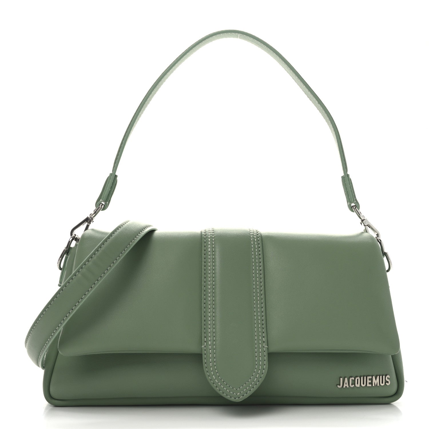 Jacquemus Padded Lambskin Le Bambimou Khaki 1 of 9