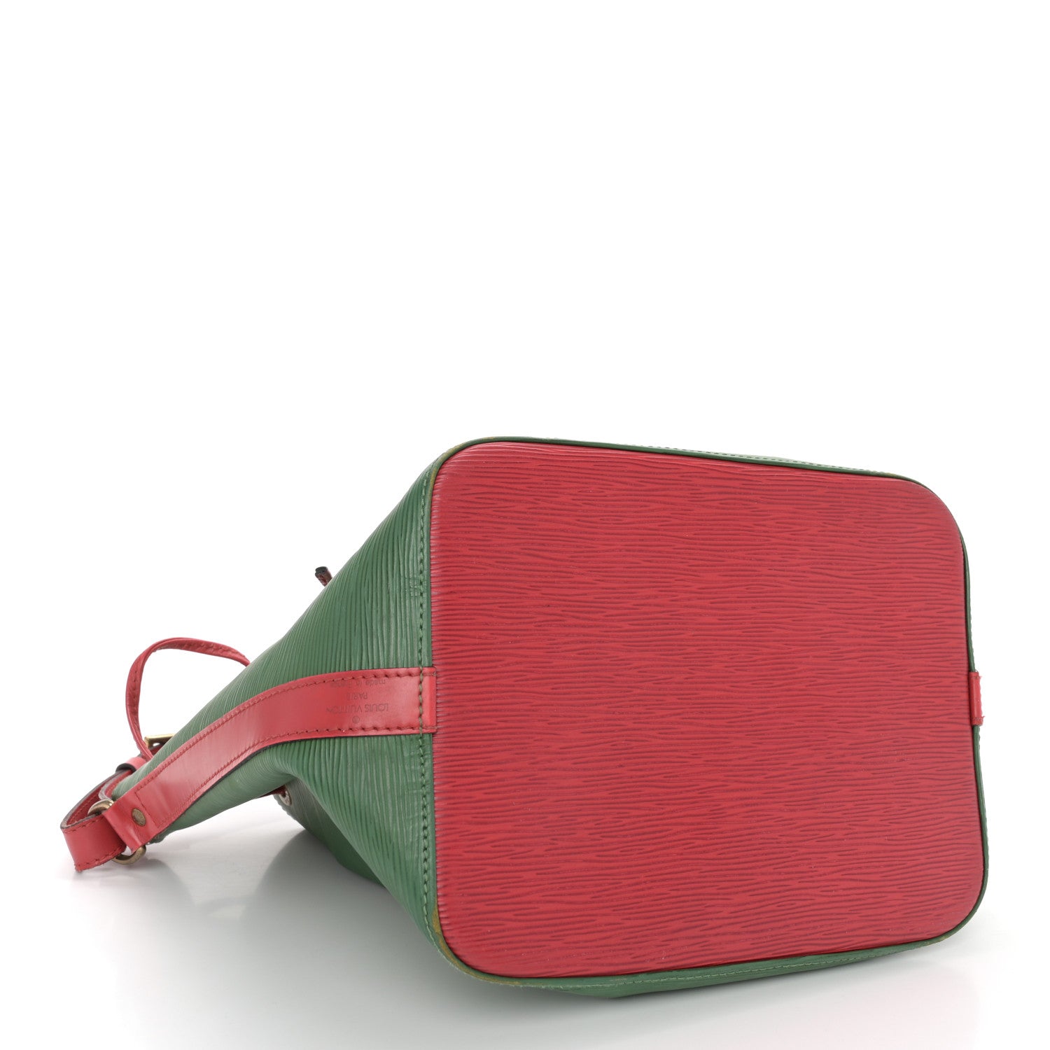 Louis Vuitton Epi Bi-Color Petit Noe Borneo Castillan Red 4 of 16
